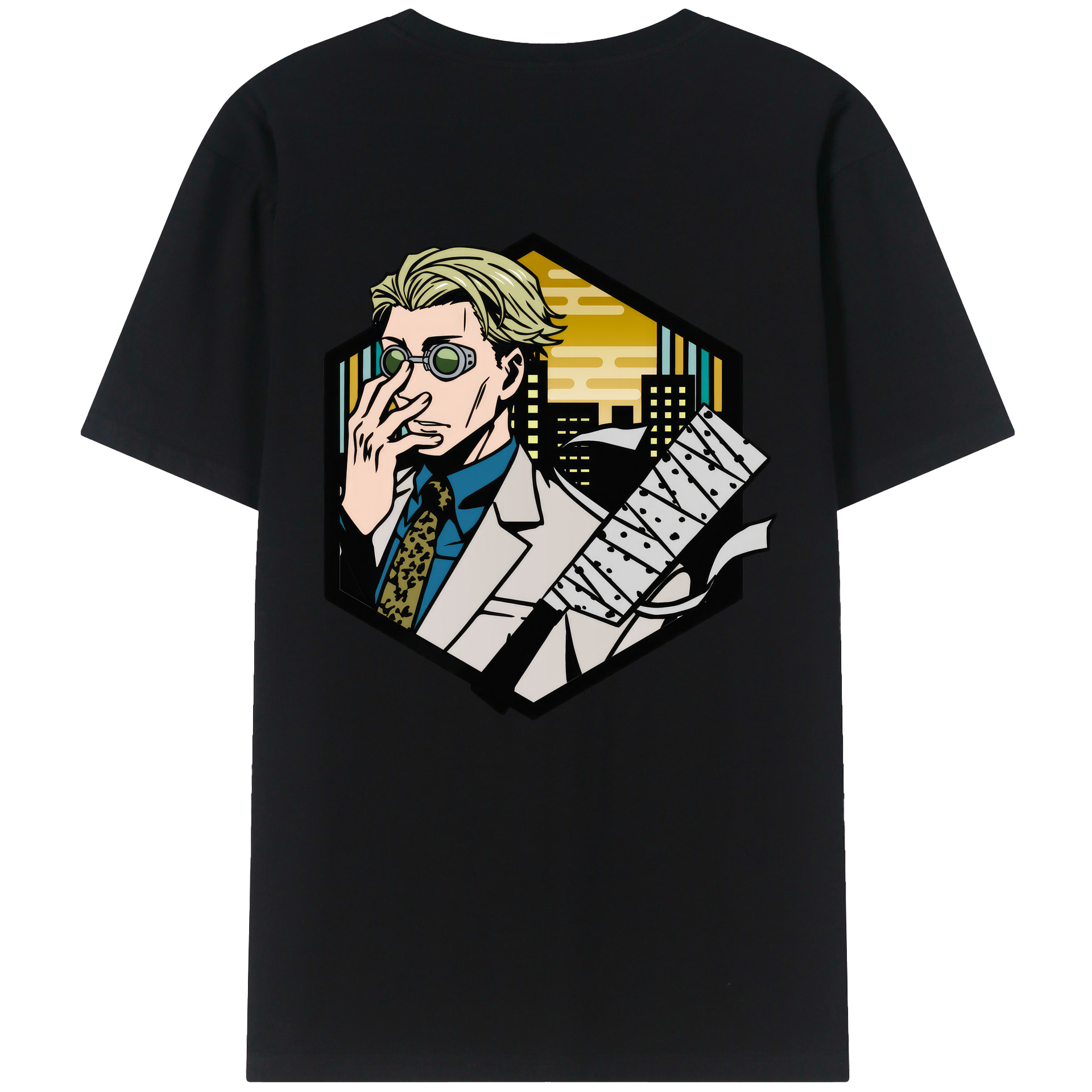 （画像用） 呪術廻戦 Jujutsu Kaisen 綿100％半袖Tシャツ（背面プリント）