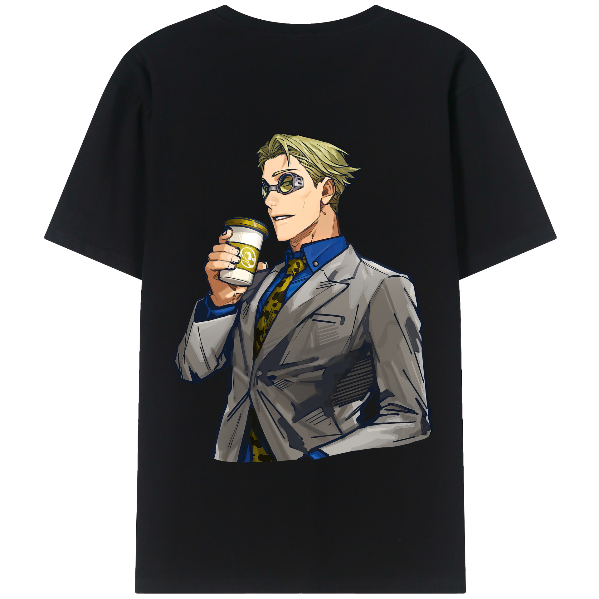 （画像用） 呪術廻戦 Jujutsu Kaisen 綿100％半袖Tシャツ（背面プリント）