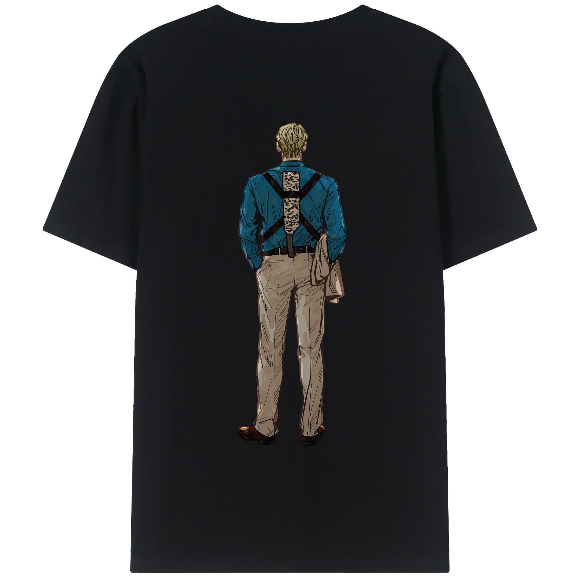 （画像用） 呪術廻戦 Jujutsu Kaisen 綿100％半袖Tシャツ（背面プリント）