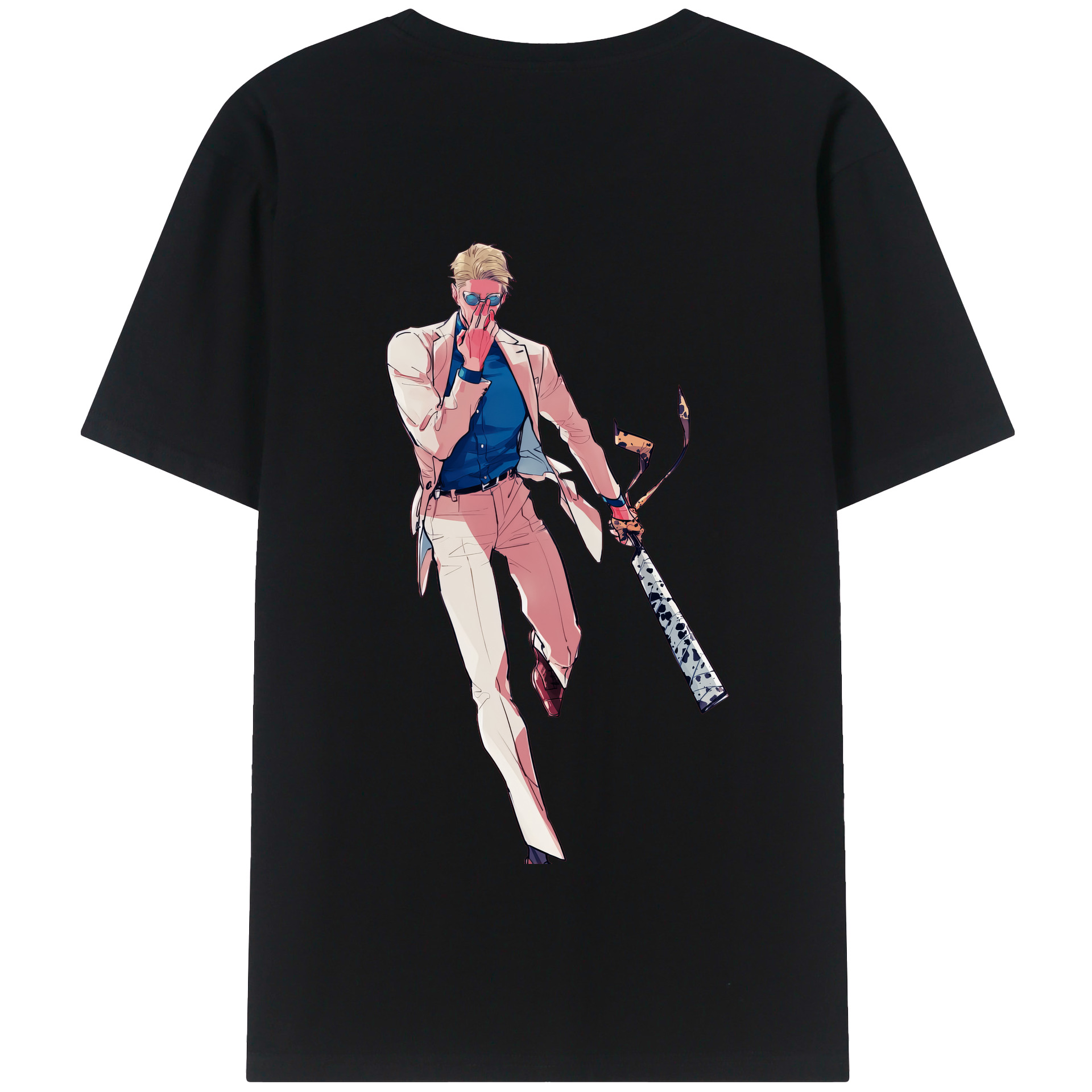 （画像用） 呪術廻戦 Jujutsu Kaisen 綿100％半袖Tシャツ（背面プリント）
