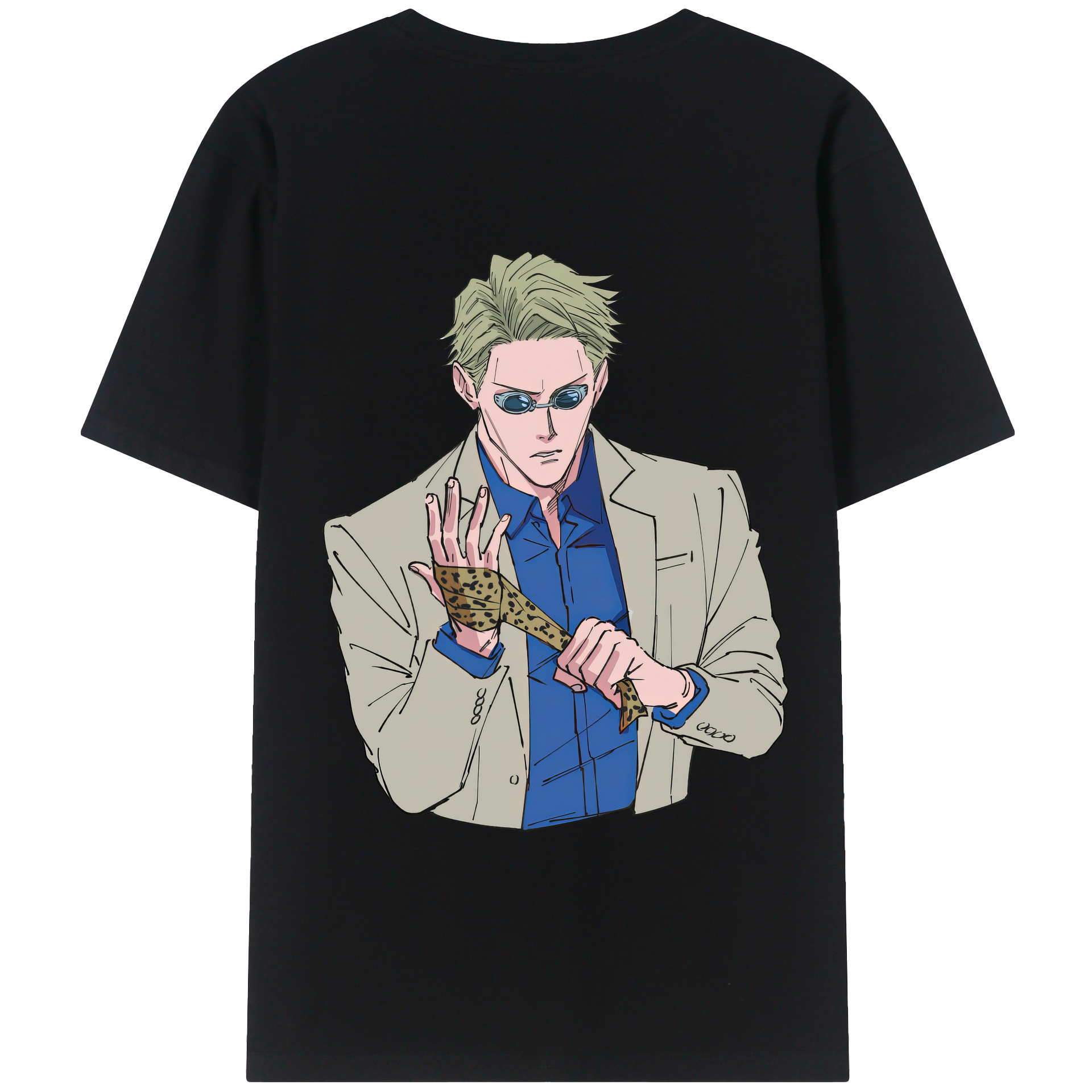 （画像用） 呪術廻戦 Jujutsu Kaisen 綿100％半袖Tシャツ（背面プリント）