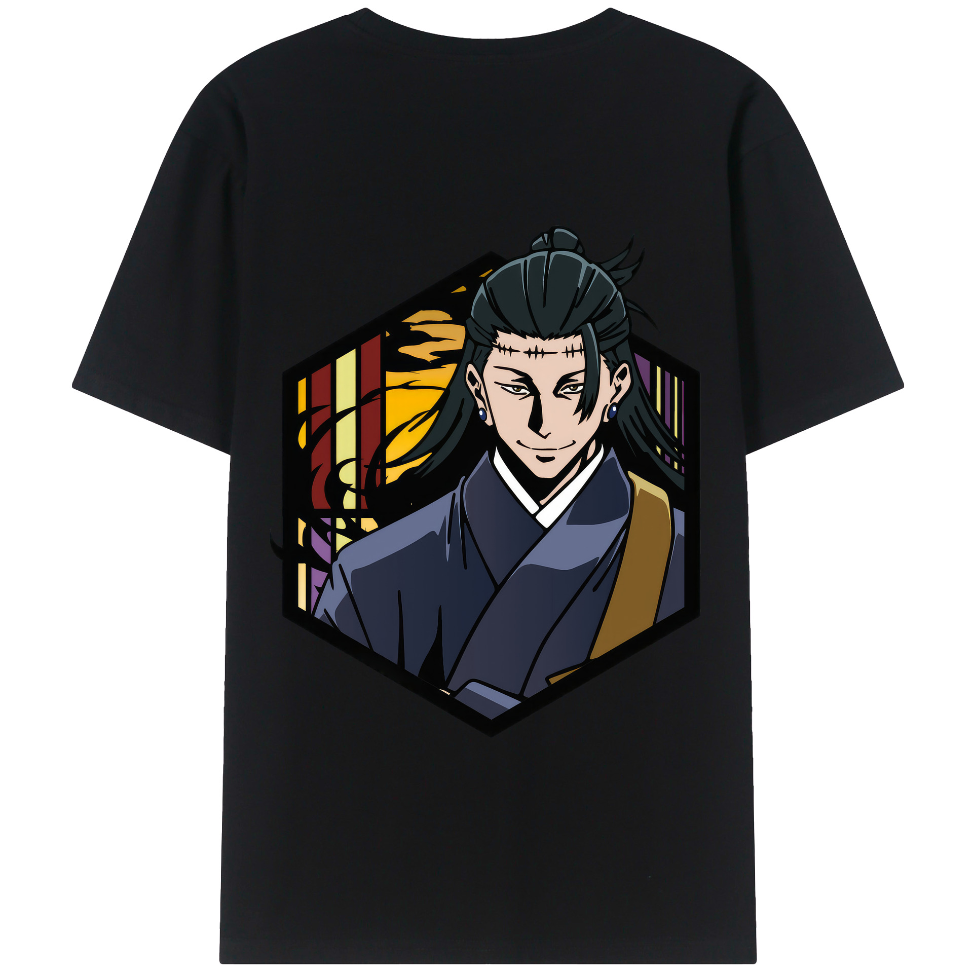 （画像用） 呪術廻戦 Jujutsu Kaisen 綿100％半袖Tシャツ（背面プリント）