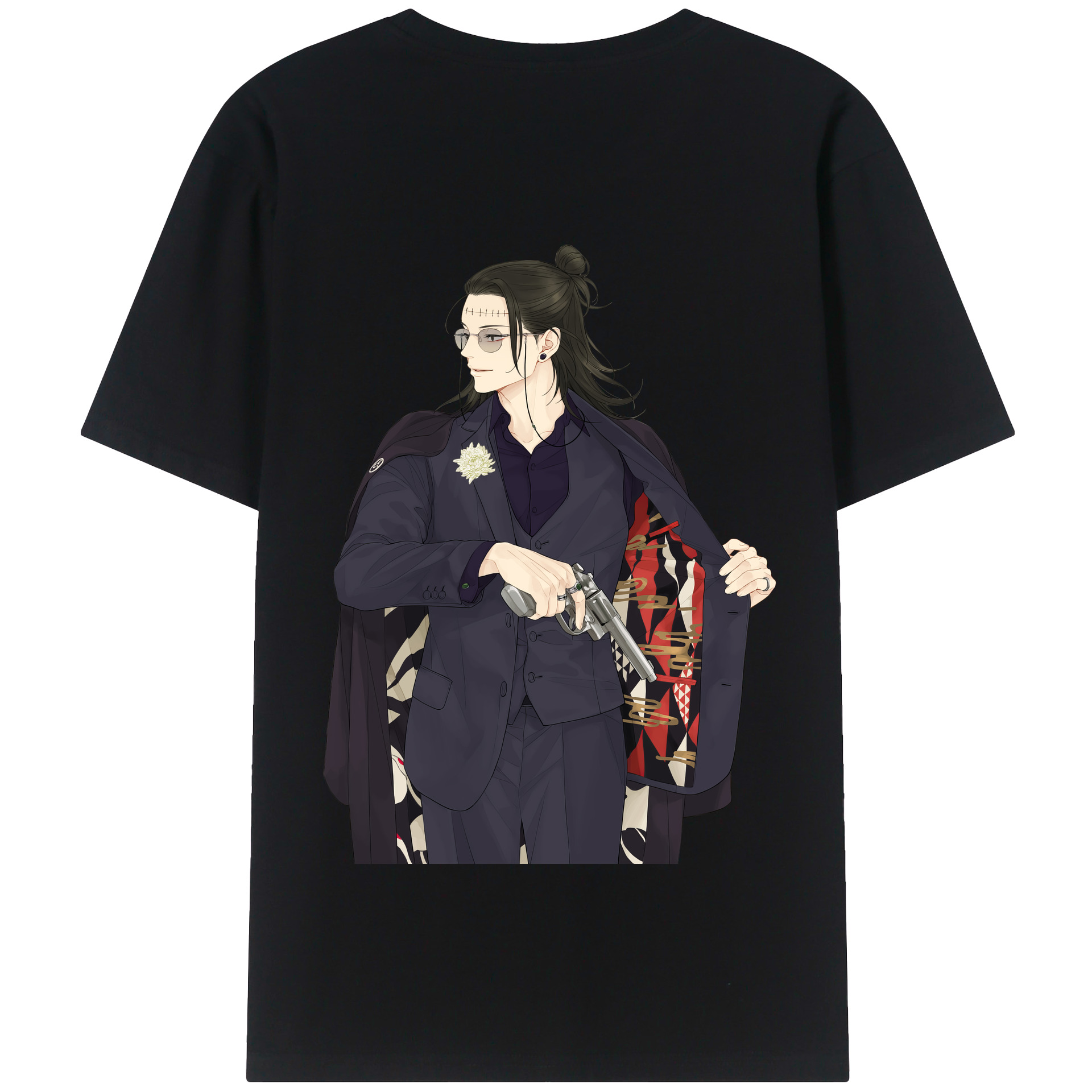 （画像用） 呪術廻戦 Jujutsu Kaisen 綿100％半袖Tシャツ（背面プリント）
