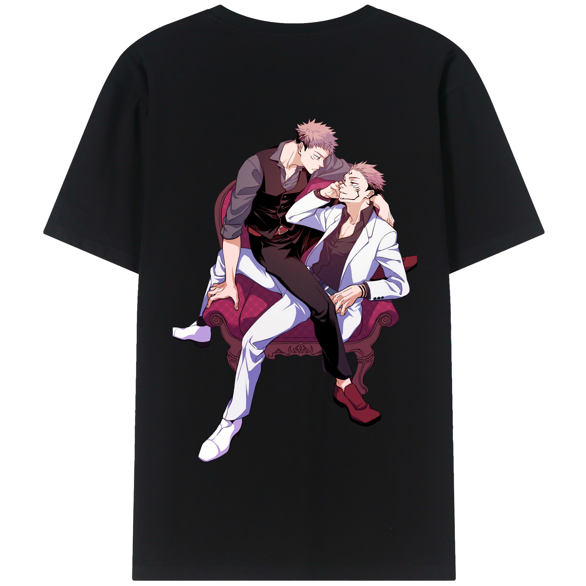 （画像用） 呪術廻戦 Jujutsu Kaisen 綿100％半袖Tシャツ（背面プリント）
