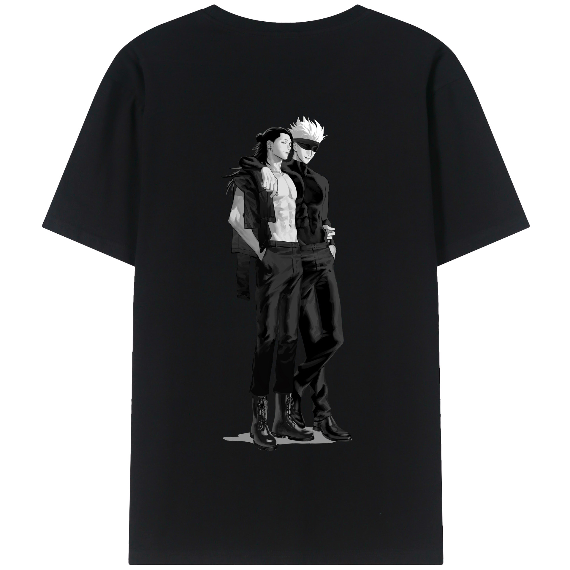 （画像用） 呪術廻戦 Jujutsu Kaisen 綿100％半袖Tシャツ（背面プリント）