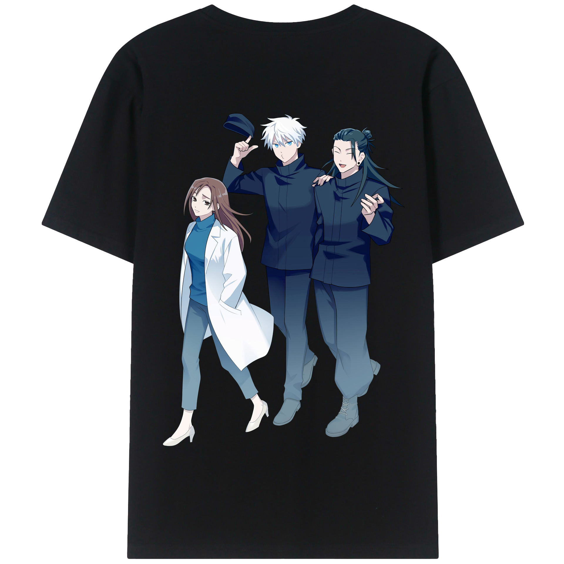 （画像用） 呪術廻戦 Jujutsu Kaisen 綿100％半袖Tシャツ（背面プリント）