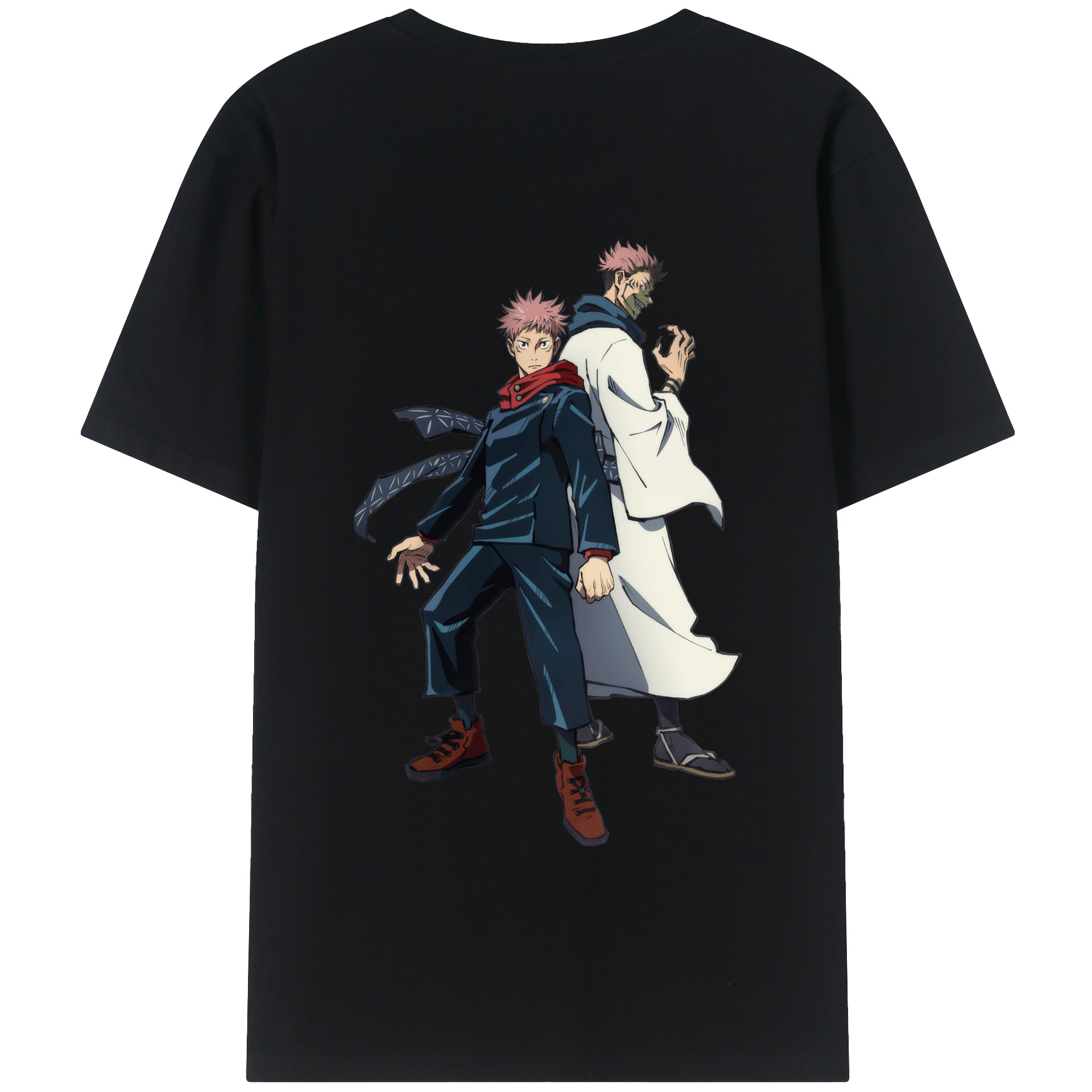 （画像用） 呪術廻戦 Jujutsu Kaisen 綿100％半袖Tシャツ（背面プリント）