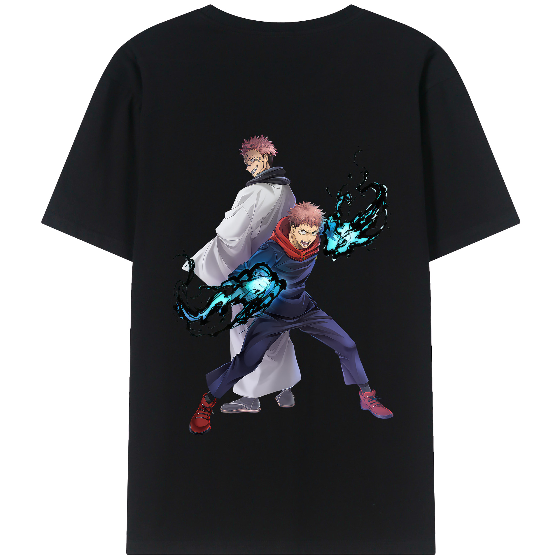 （画像用） 呪術廻戦 Jujutsu Kaisen 綿100％半袖Tシャツ（背面プリント）