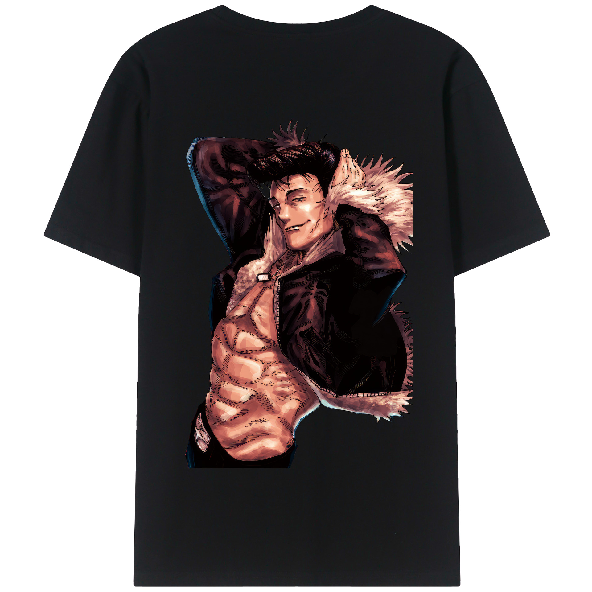 （画像用） 呪術廻戦 Jujutsu Kaisen 綿100％半袖Tシャツ（背面プリント）