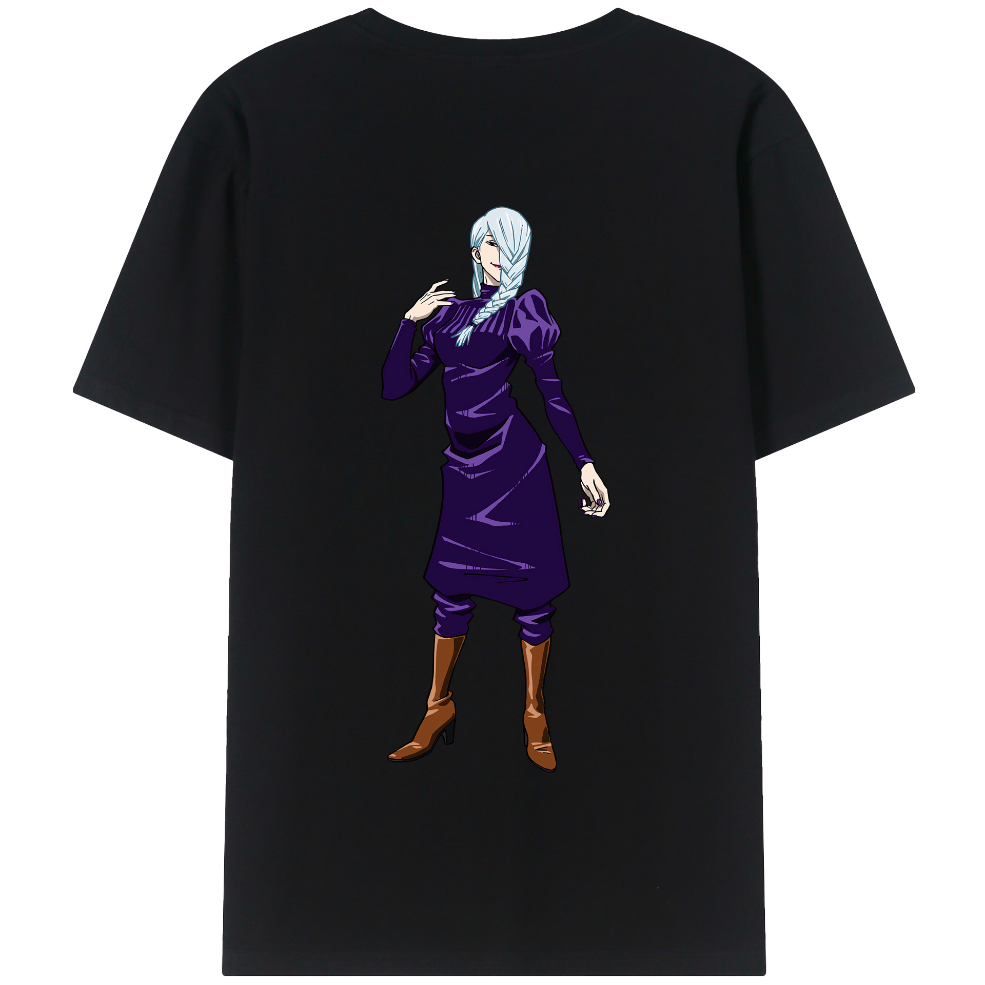 （画像用） 呪術廻戦 Jujutsu Kaisen 綿100％半袖Tシャツ（背面プリント）