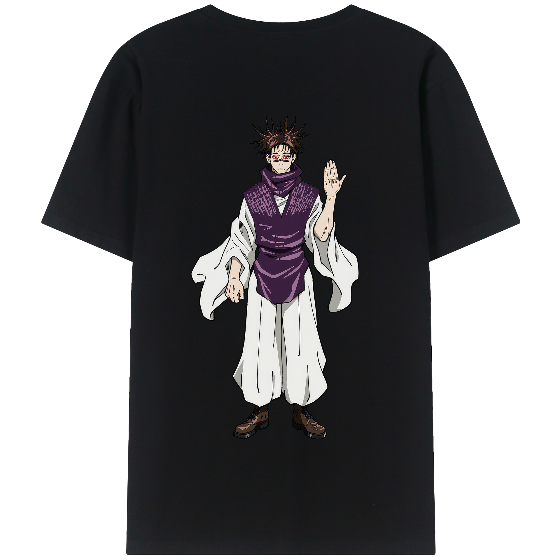 （画像用） 呪術廻戦 Jujutsu Kaisen 綿100％半袖Tシャツ（背面プリント）
