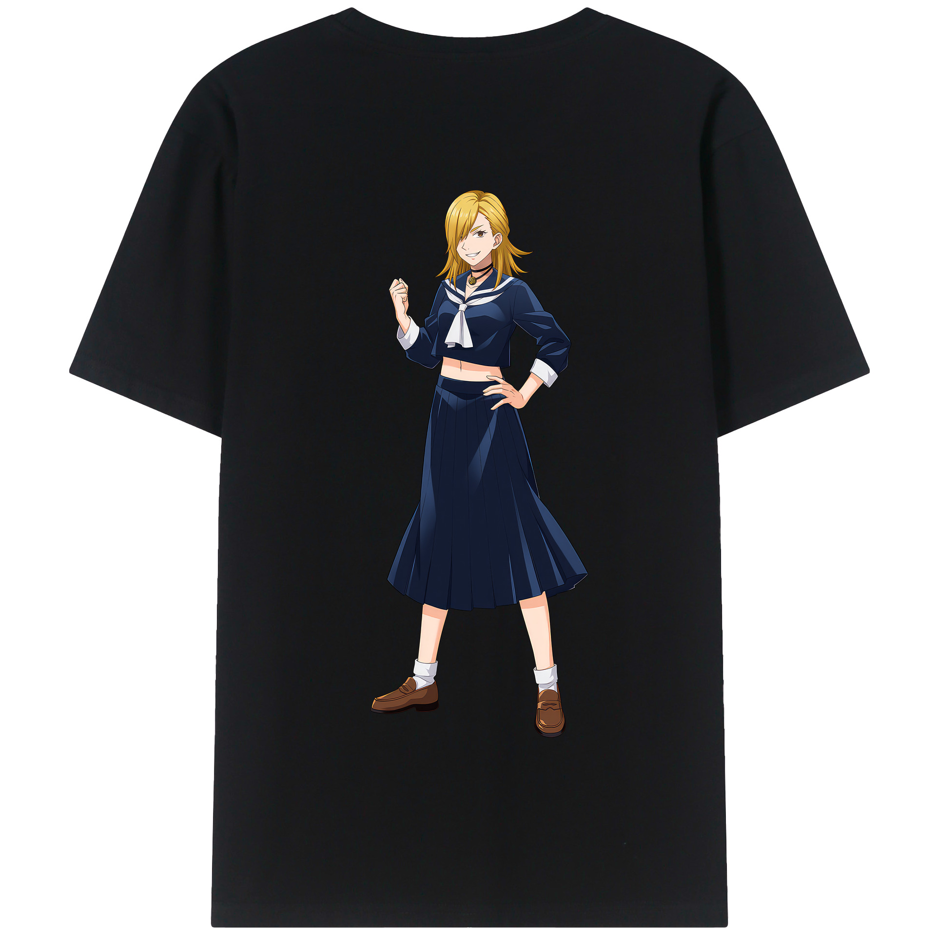 （画像用） 呪術廻戦 Jujutsu Kaisen 綿100％半袖Tシャツ（背面プリント）
