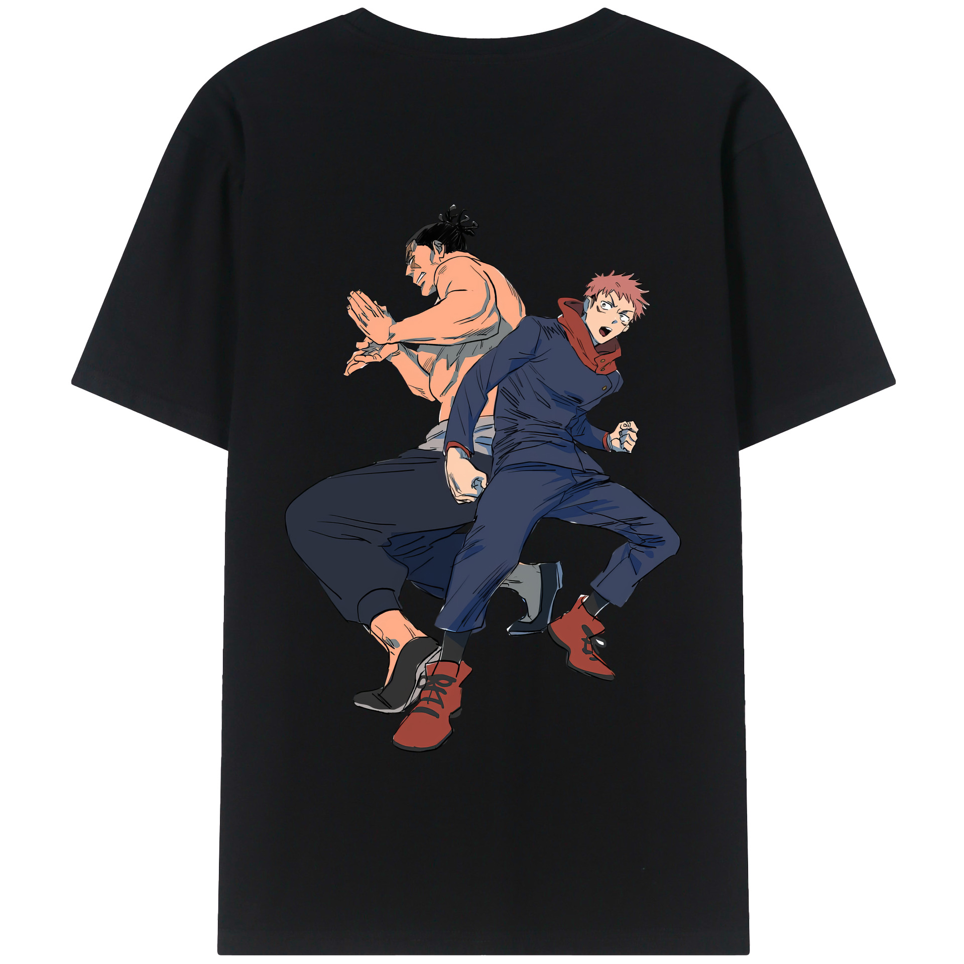 （画像用） 呪術廻戦 Jujutsu Kaisen 綿100％半袖Tシャツ（背面プリント）