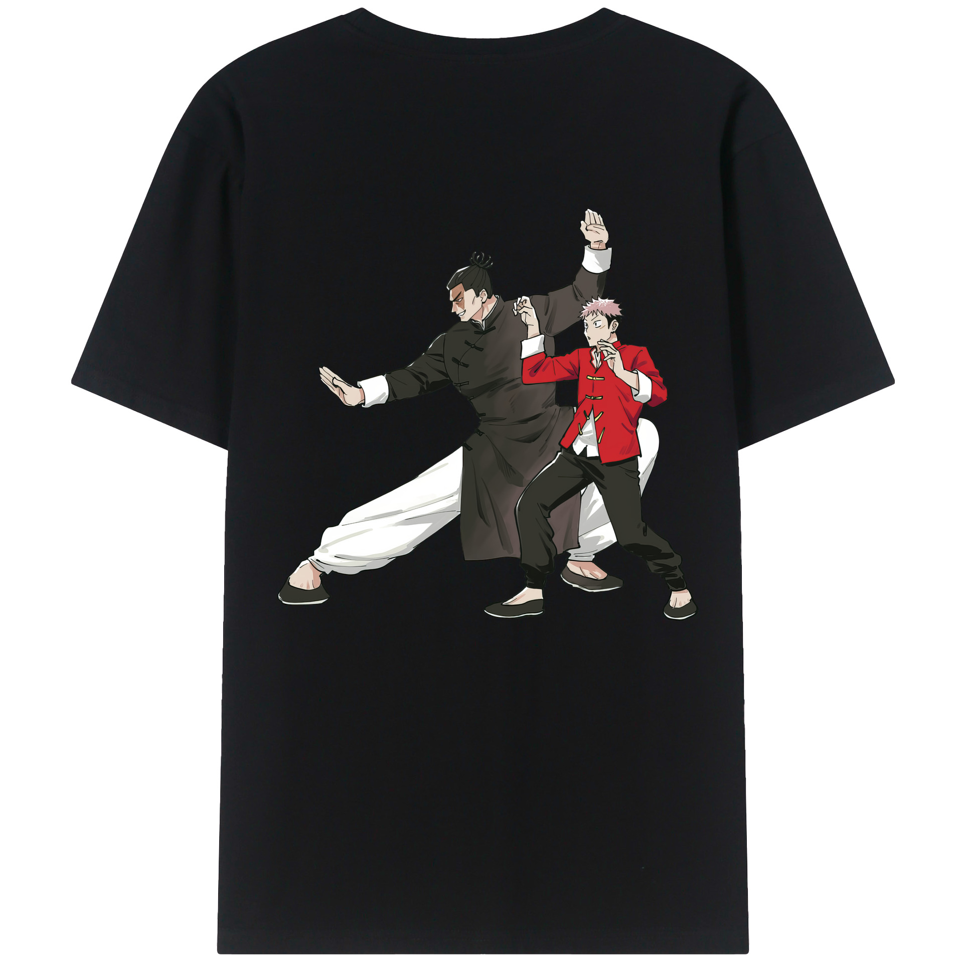 （画像用） 呪術廻戦 Jujutsu Kaisen 綿100％半袖Tシャツ（背面プリント）