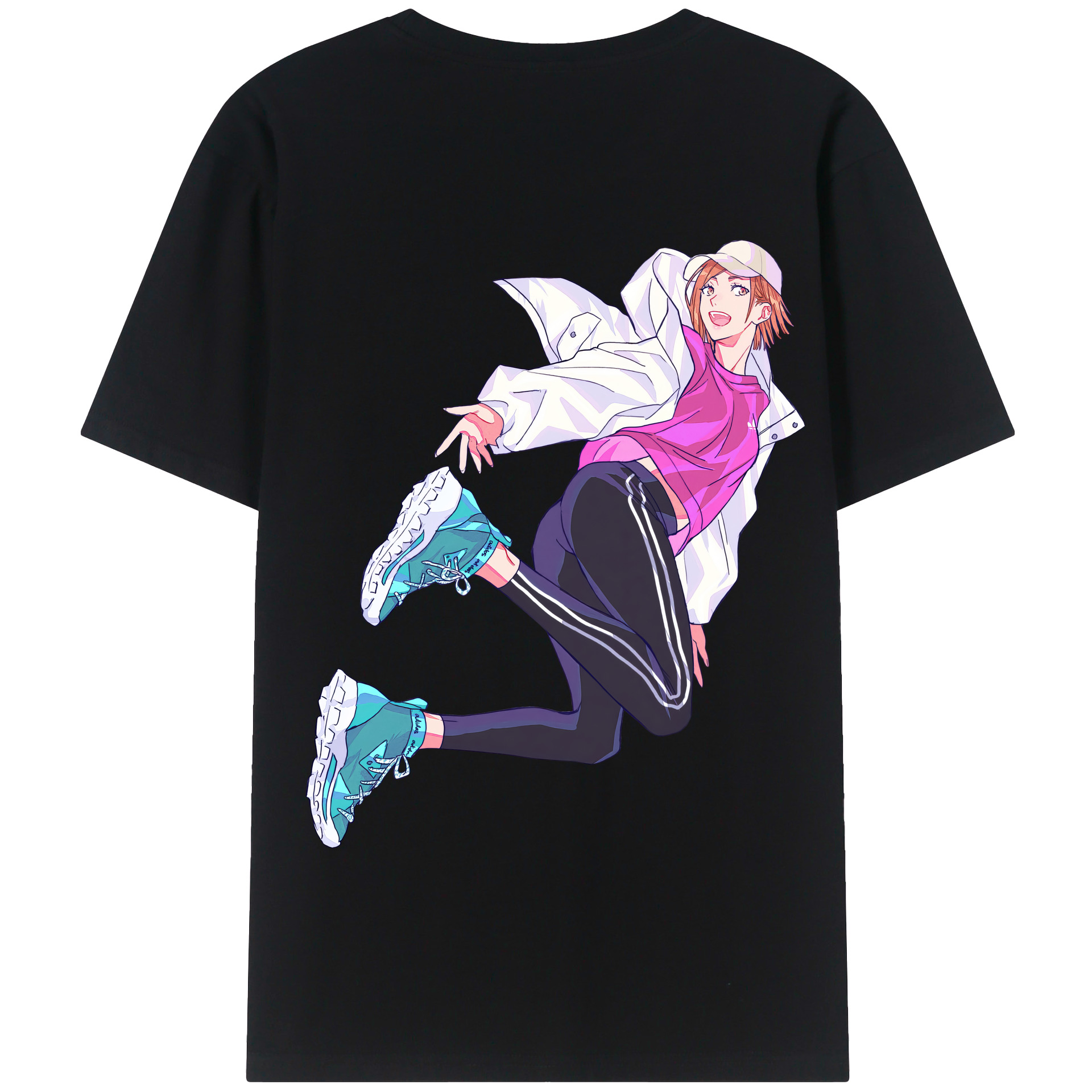 （画像用） 呪術廻戦 Jujutsu Kaisen 綿100％半袖Tシャツ（背面プリント）