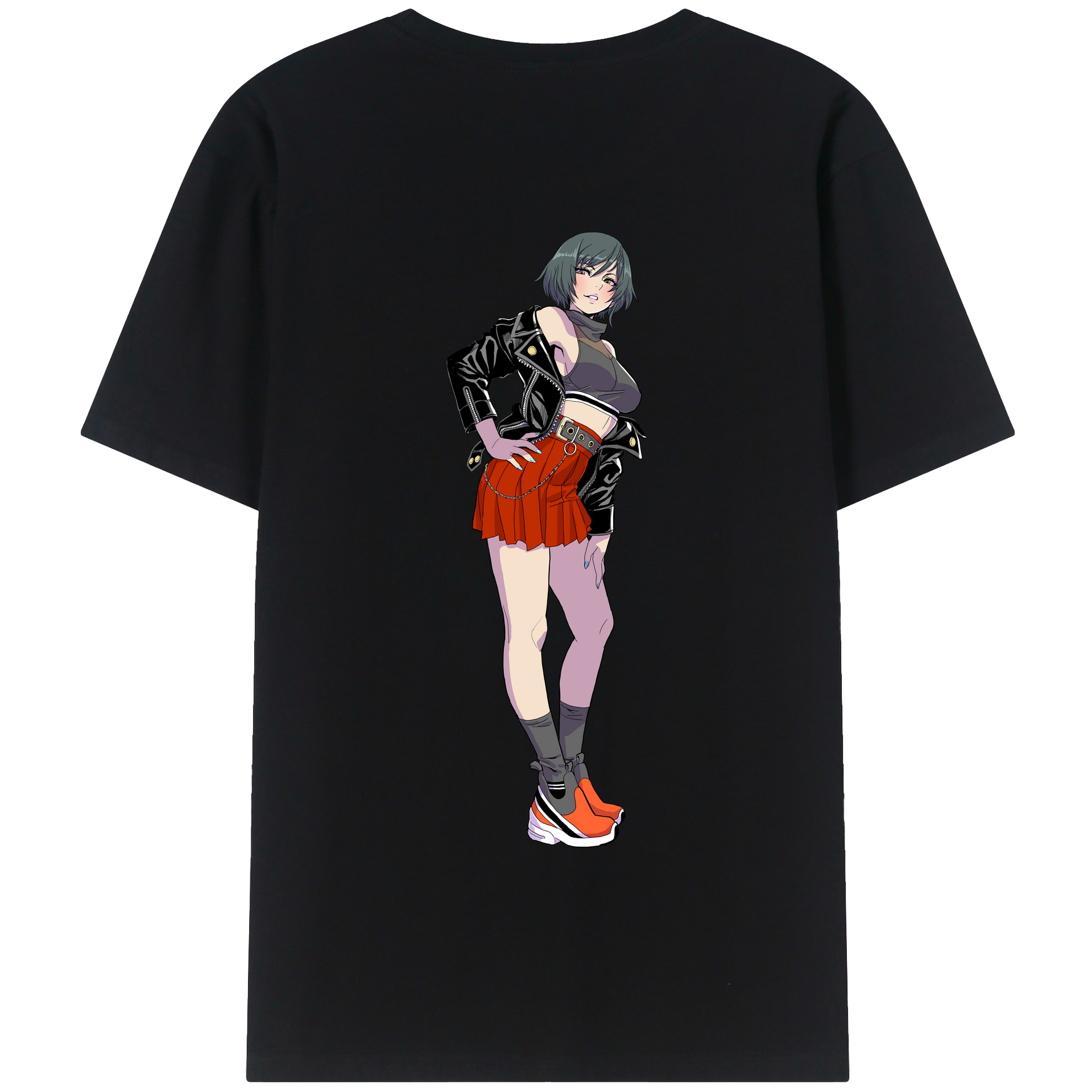 （画像用） 呪術廻戦 Jujutsu Kaisen 綿100％半袖Tシャツ（背面プリント）