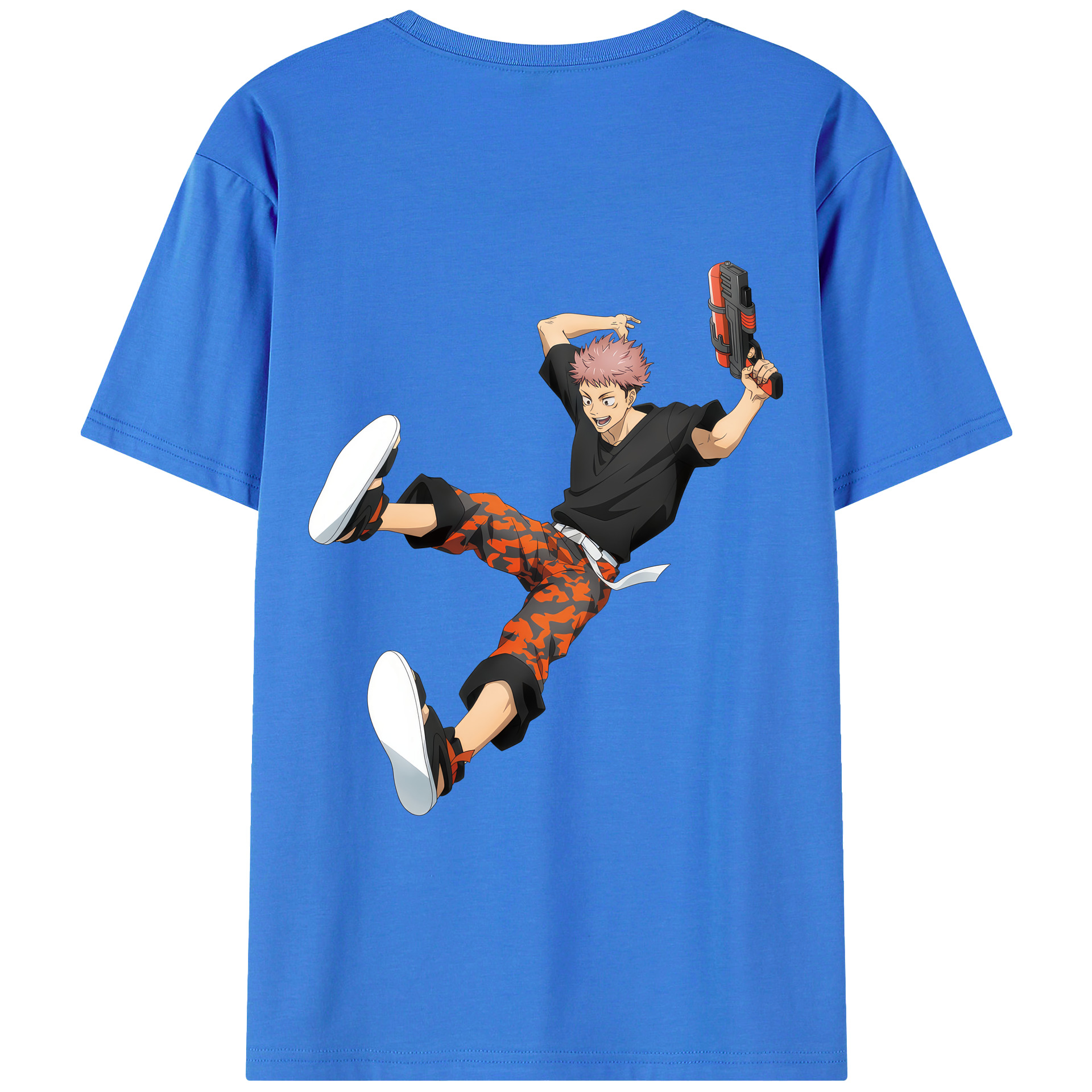 （画像用） 呪術廻戦 Jujutsu Kaisen 綿100％半袖Tシャツ（背面プリント）