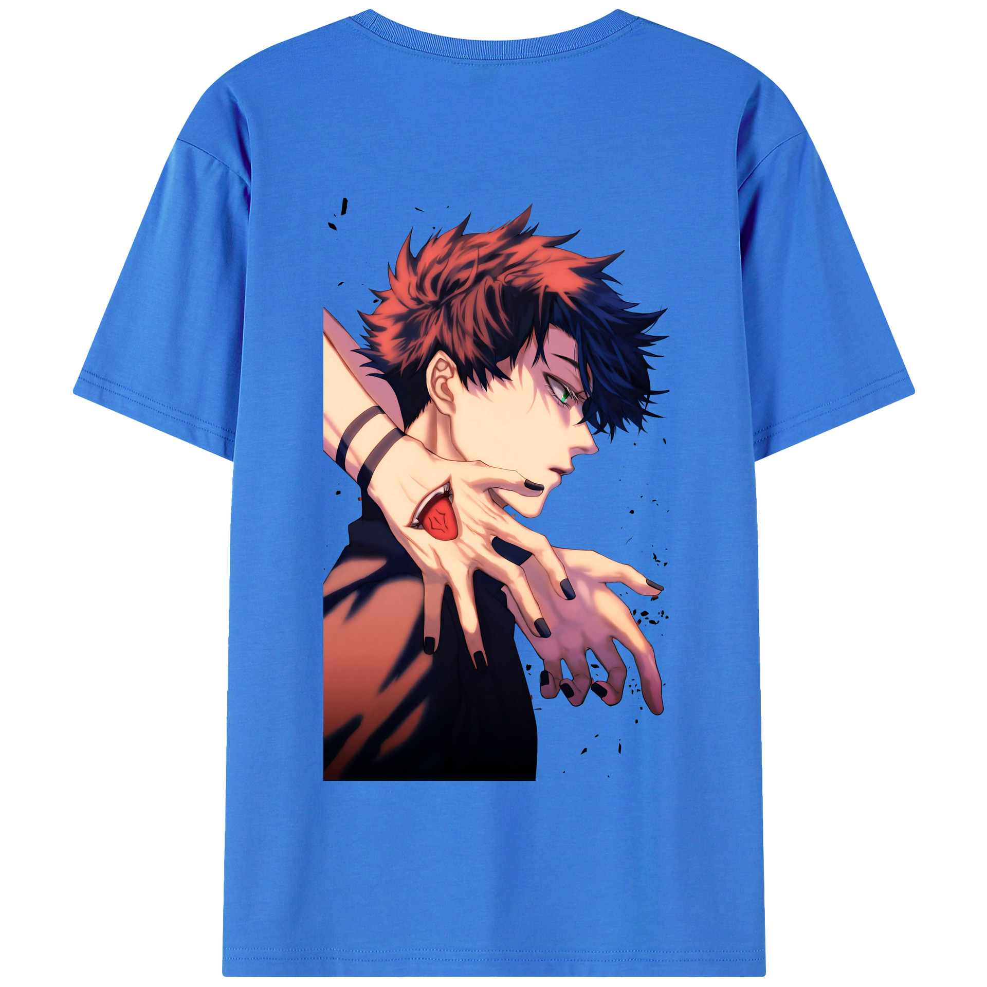 （画像用） 呪術廻戦 Jujutsu Kaisen 綿100％半袖Tシャツ（背面プリント）