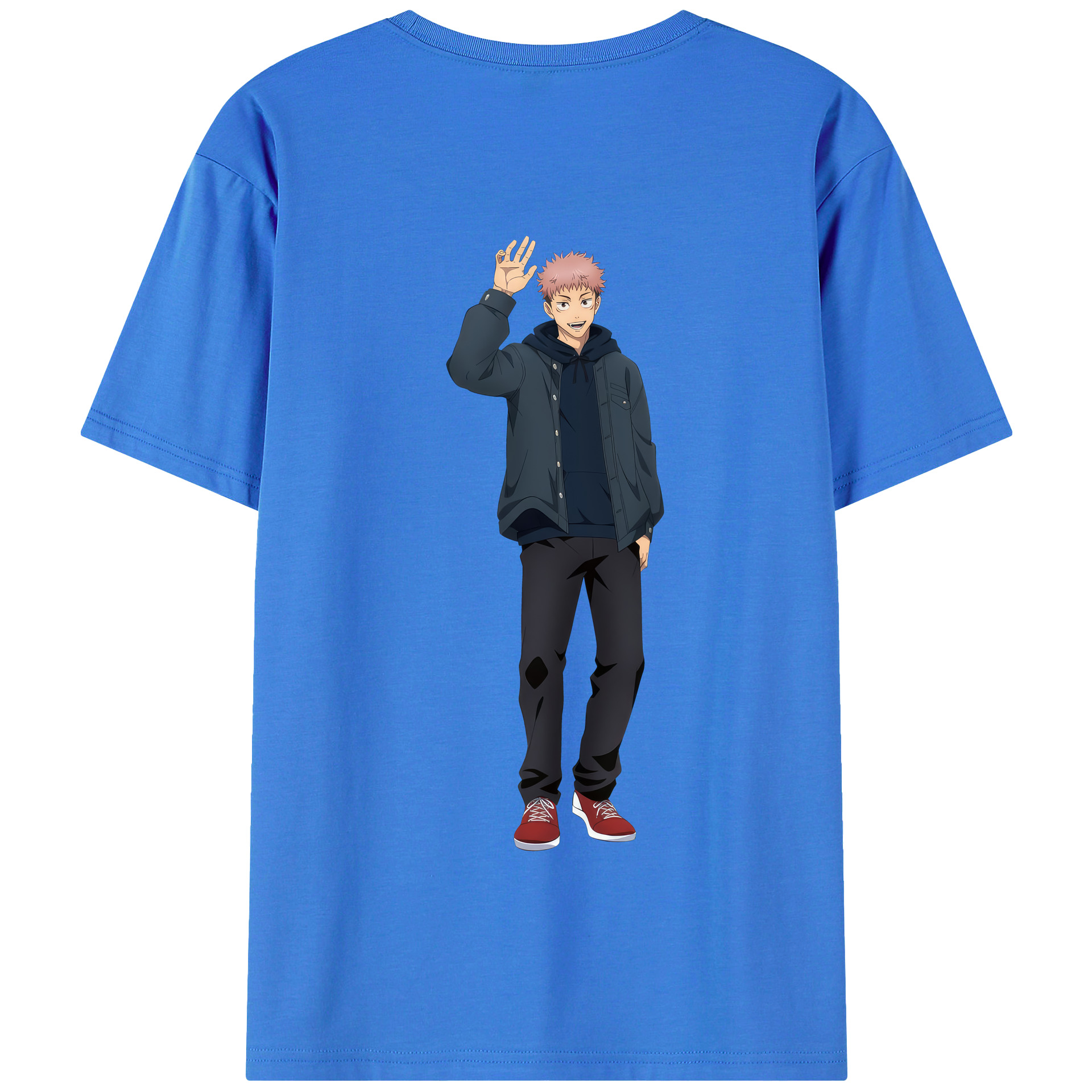 （画像用） 呪術廻戦 Jujutsu Kaisen 綿100％半袖Tシャツ（背面プリント）