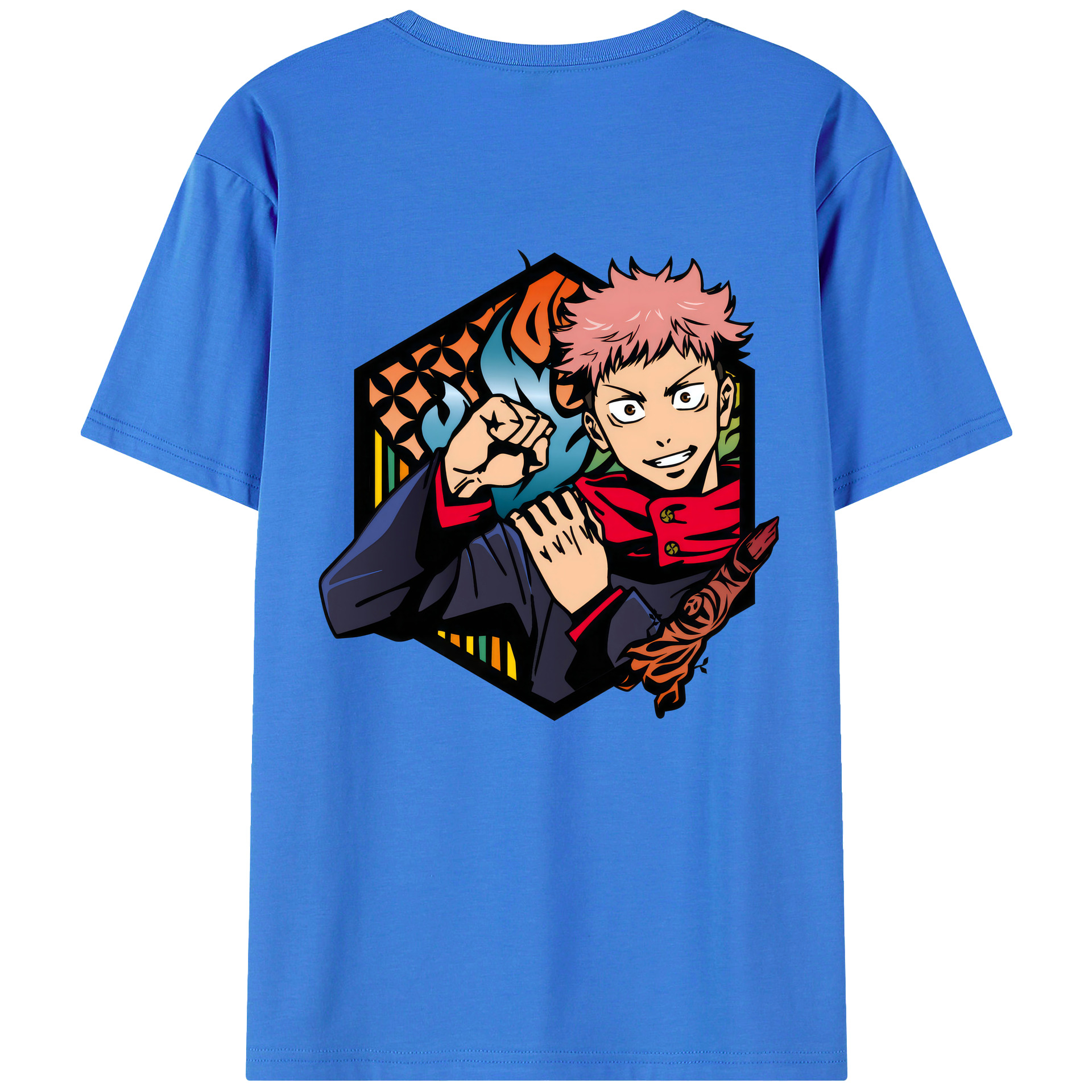 （画像用） 呪術廻戦 Jujutsu Kaisen 綿100％半袖Tシャツ（背面プリント）