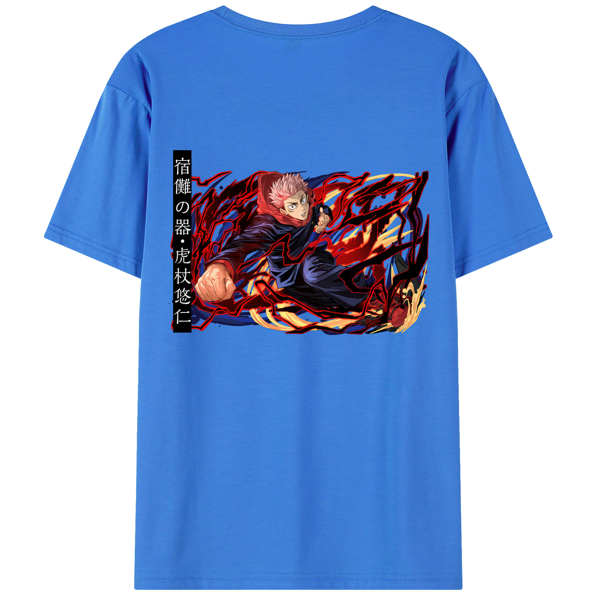 （画像用） 呪術廻戦 Jujutsu Kaisen 綿100％半袖Tシャツ（背面プリント）