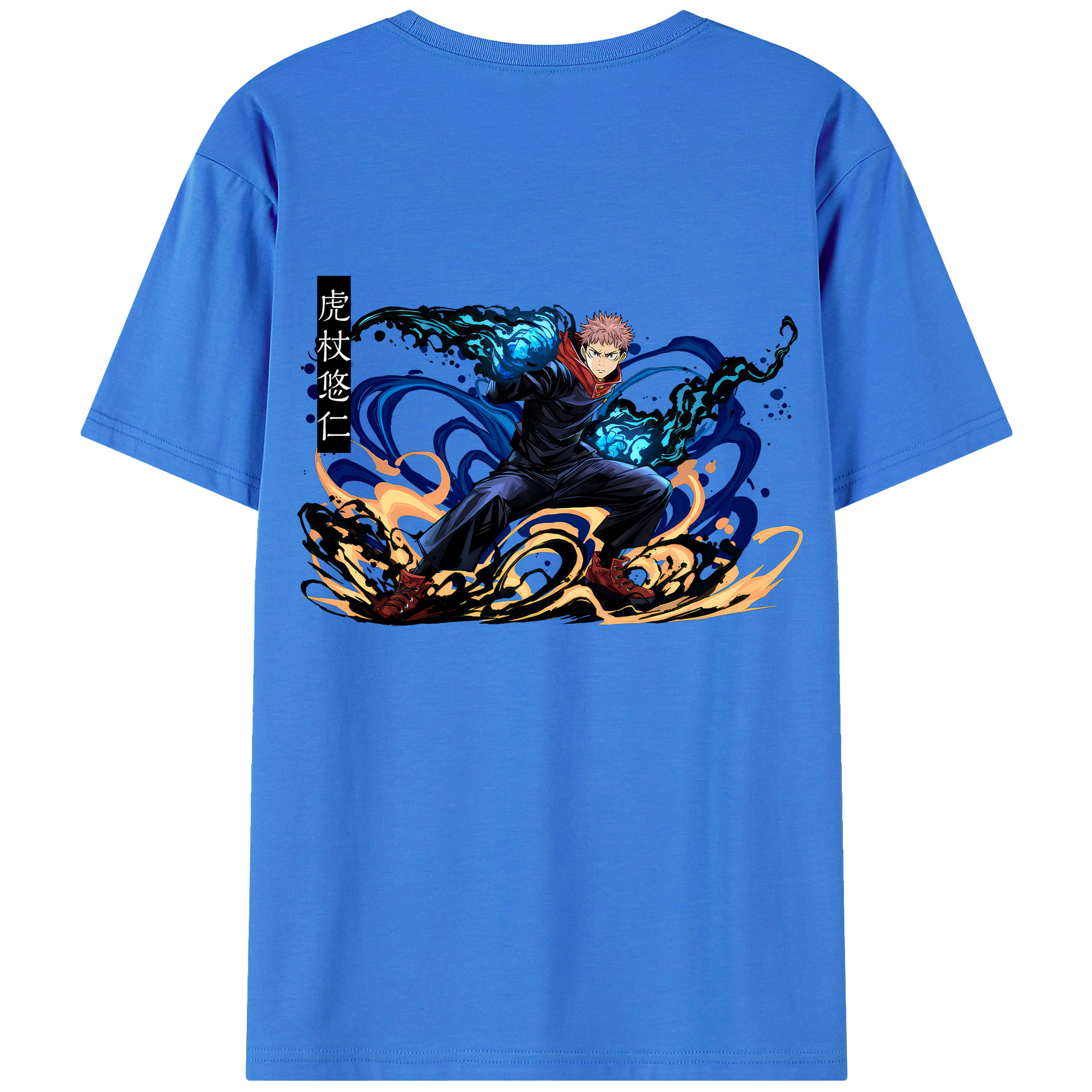 （画像用） 呪術廻戦 Jujutsu Kaisen 綿100％半袖Tシャツ（背面プリント）