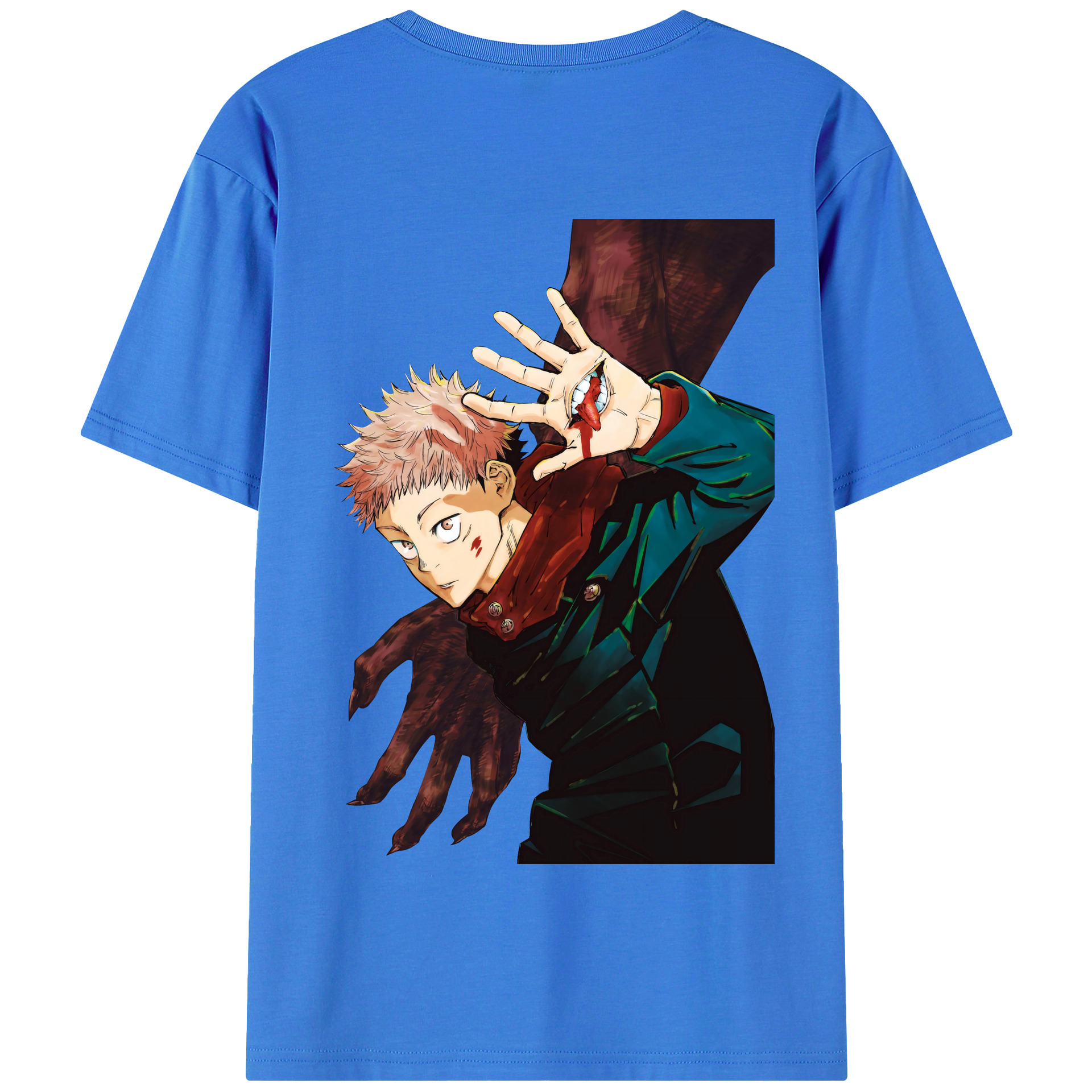 （画像用） 呪術廻戦 Jujutsu Kaisen 綿100％半袖Tシャツ（背面プリント）