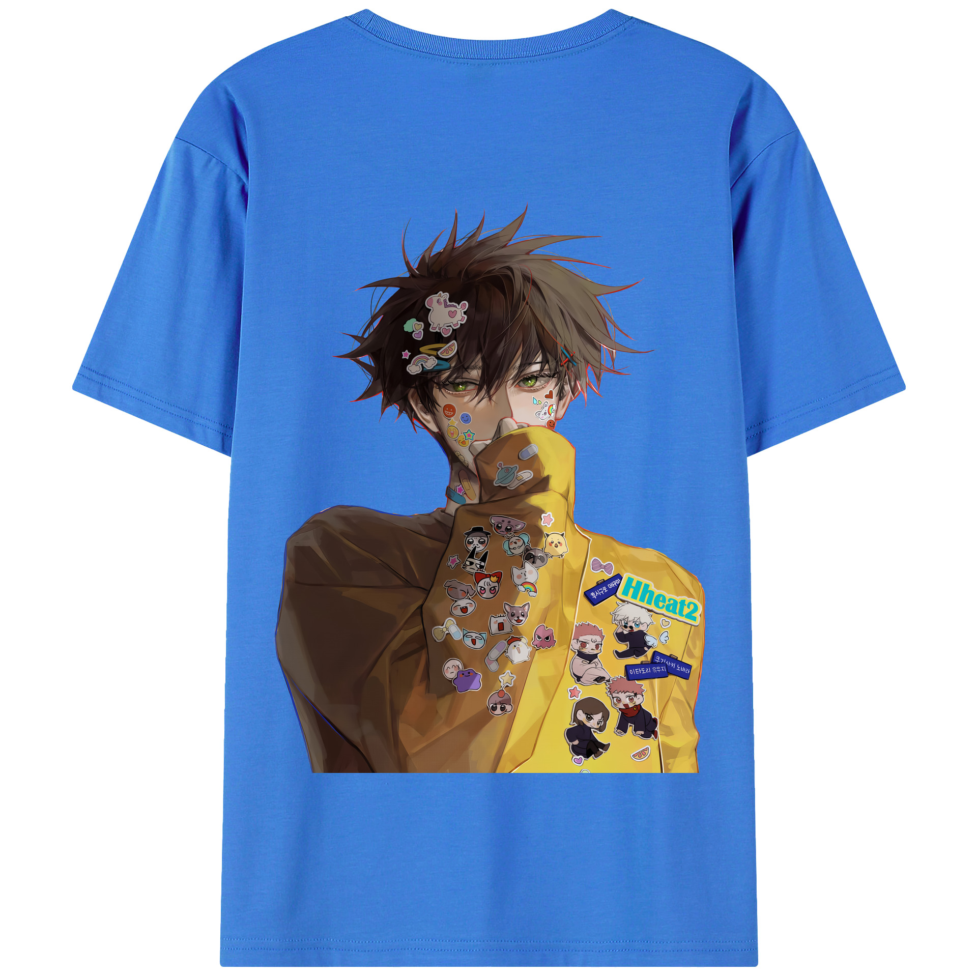 （画像用） 呪術廻戦 Jujutsu Kaisen 綿100％半袖Tシャツ（背面プリント）