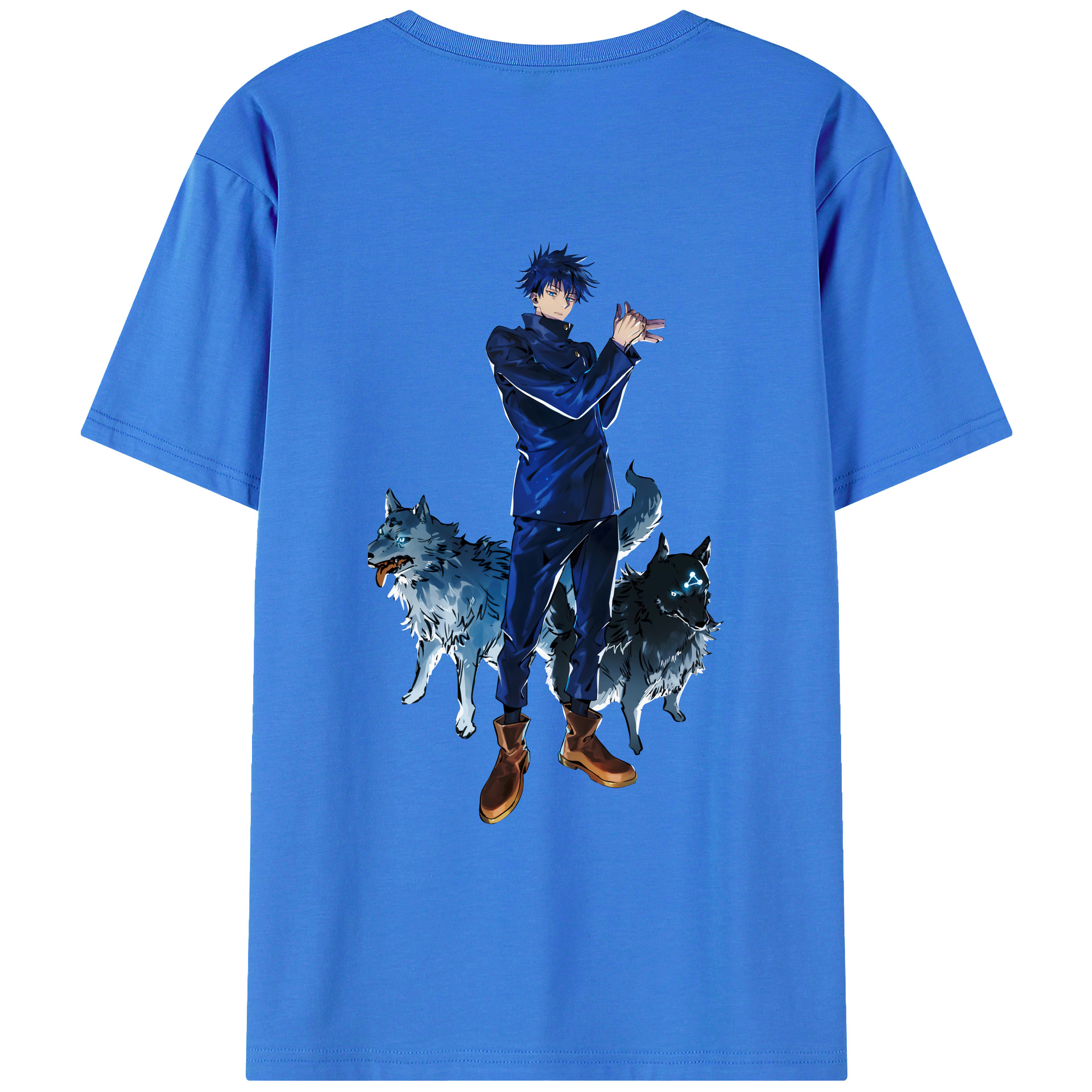 （画像用） 呪術廻戦 Jujutsu Kaisen 綿100％半袖Tシャツ（背面プリント）