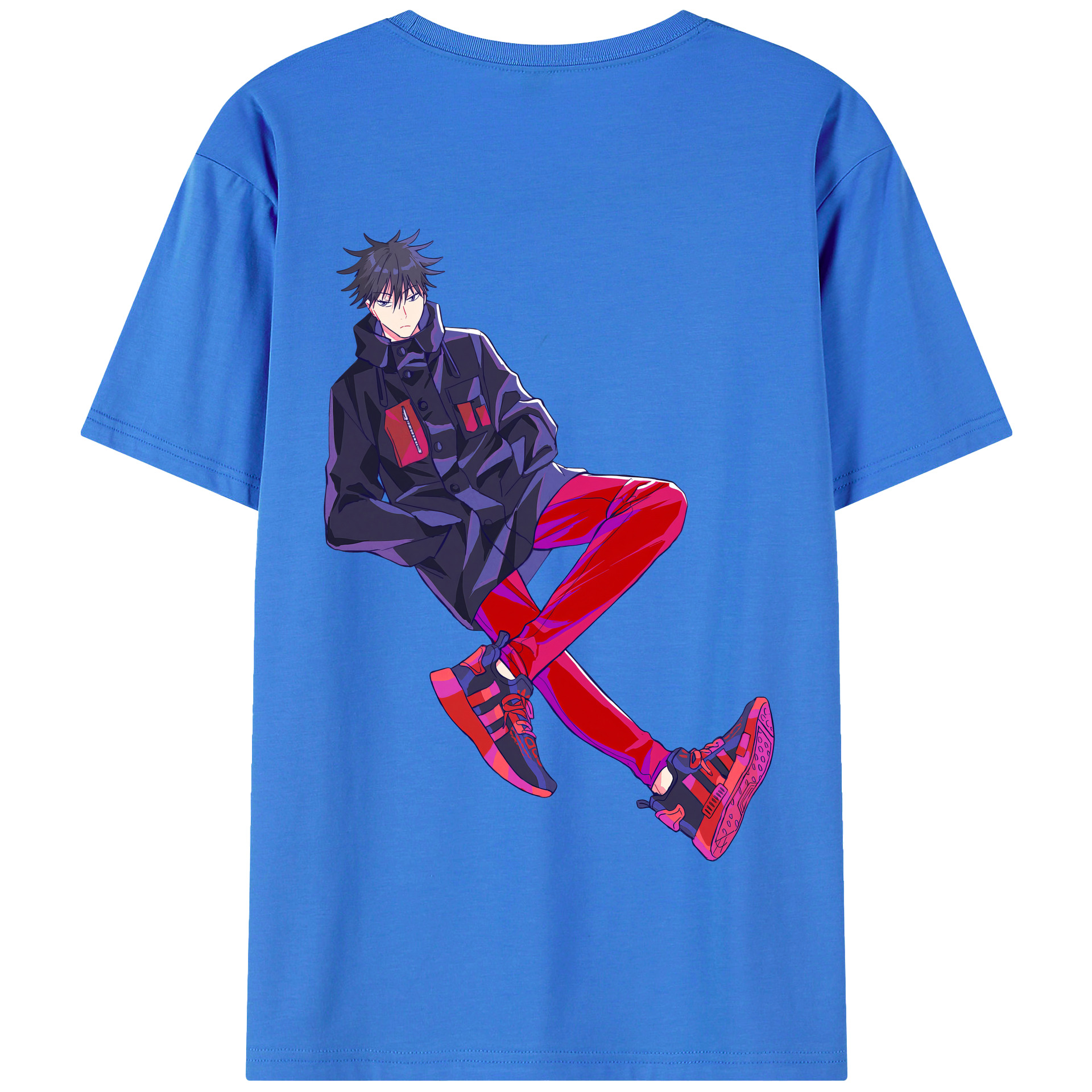 （画像用） 呪術廻戦 Jujutsu Kaisen 綿100％半袖Tシャツ（背面プリント）
