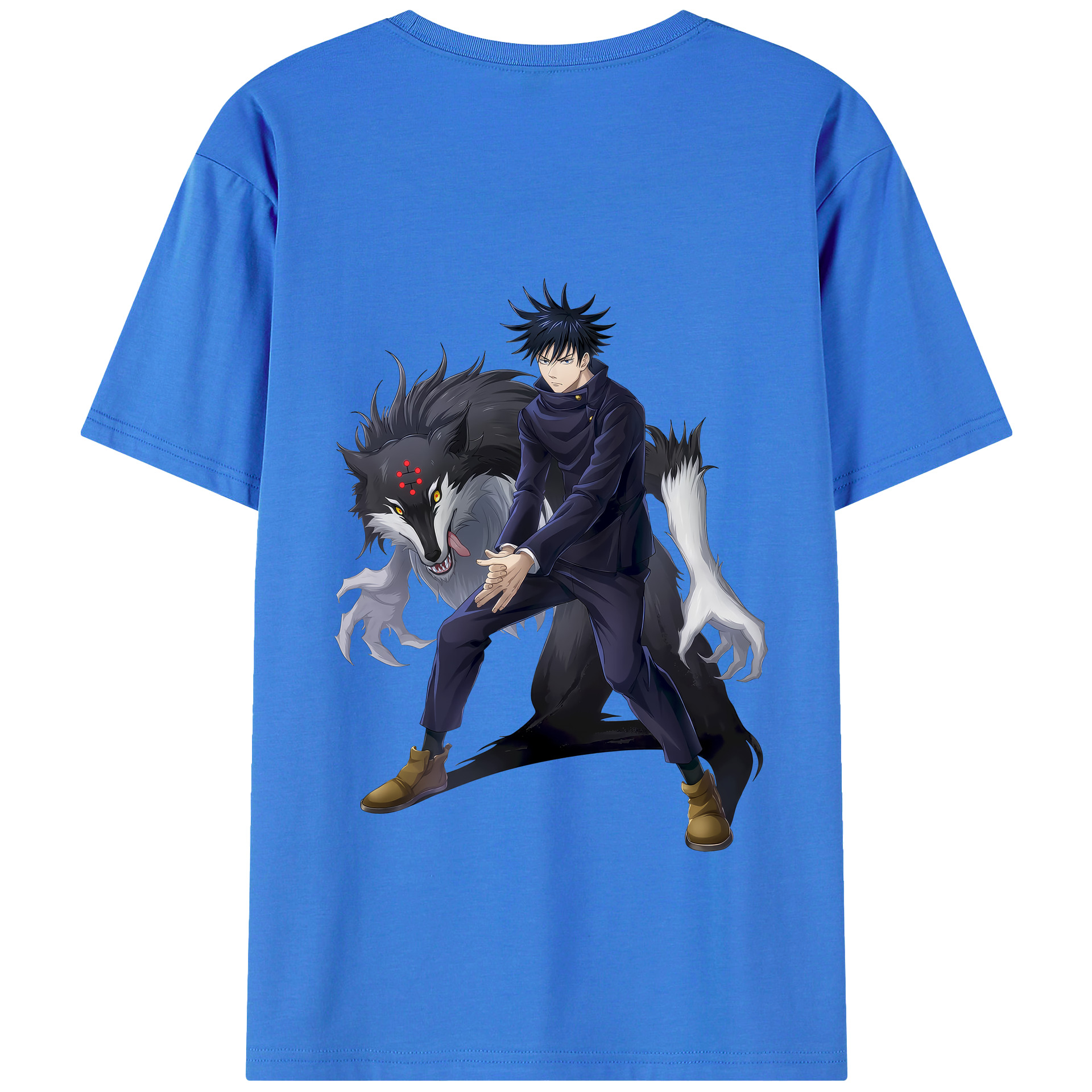 （画像用） 呪術廻戦 Jujutsu Kaisen 綿100％半袖Tシャツ（背面プリント）
