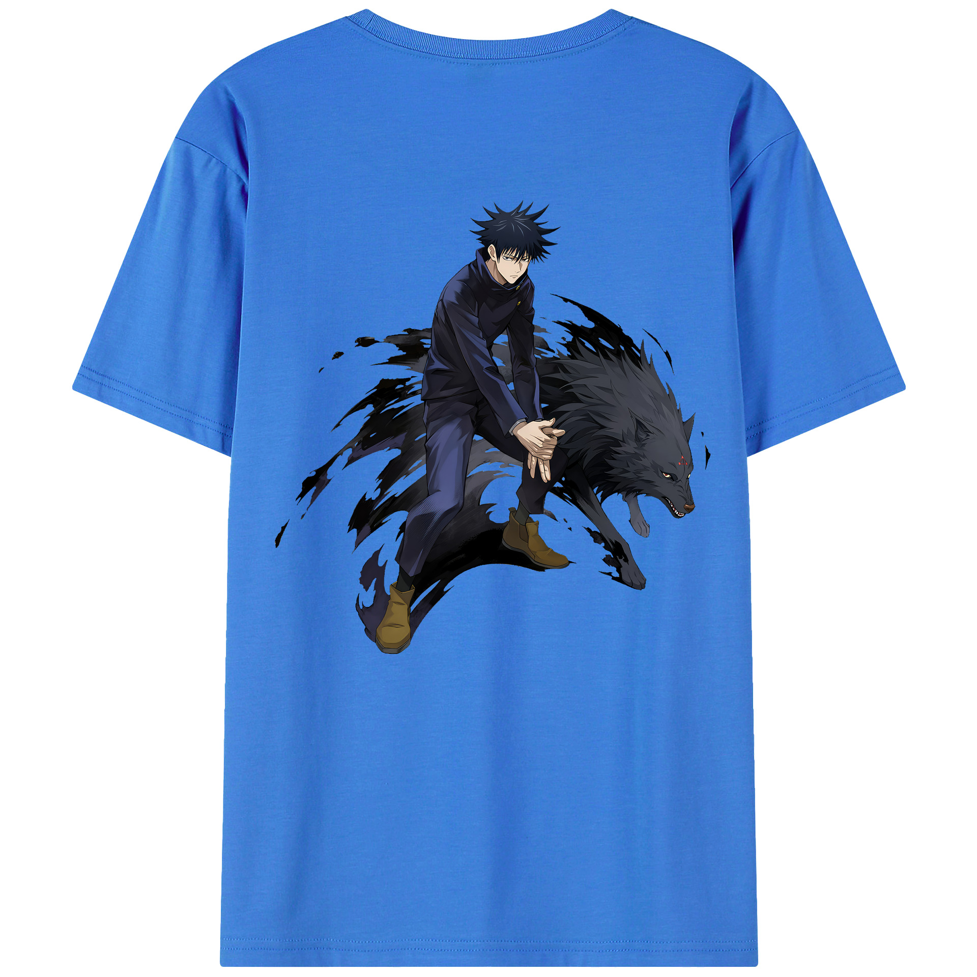 （画像用） 呪術廻戦 Jujutsu Kaisen 綿100％半袖Tシャツ（背面プリント）