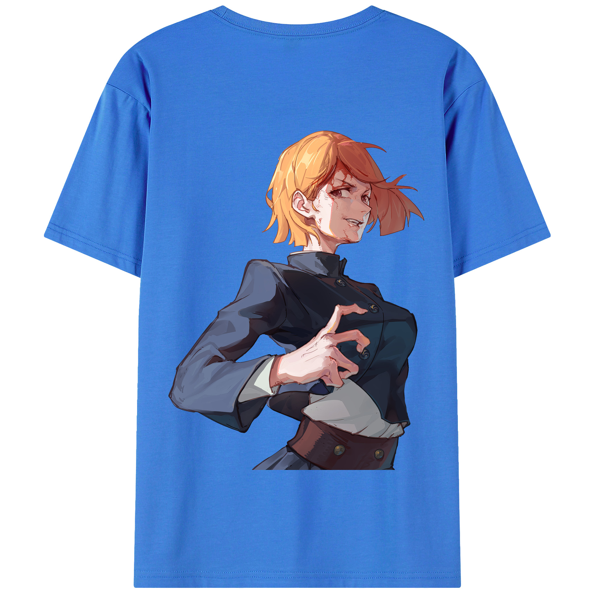 （画像用） 呪術廻戦 Jujutsu Kaisen 綿100％半袖Tシャツ（背面プリント）