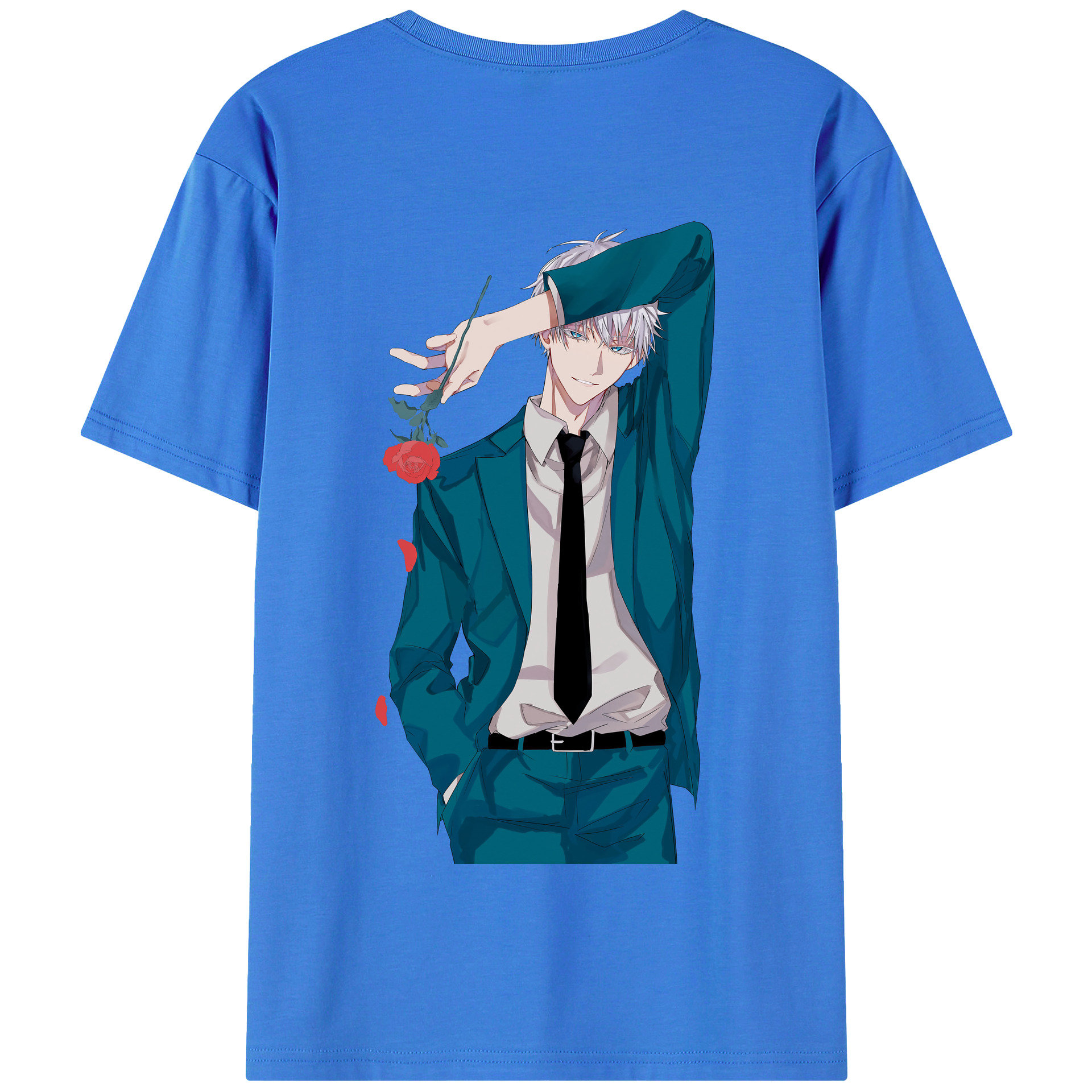 （画像用） 呪術廻戦 Jujutsu Kaisen 綿100％半袖Tシャツ（背面プリント）