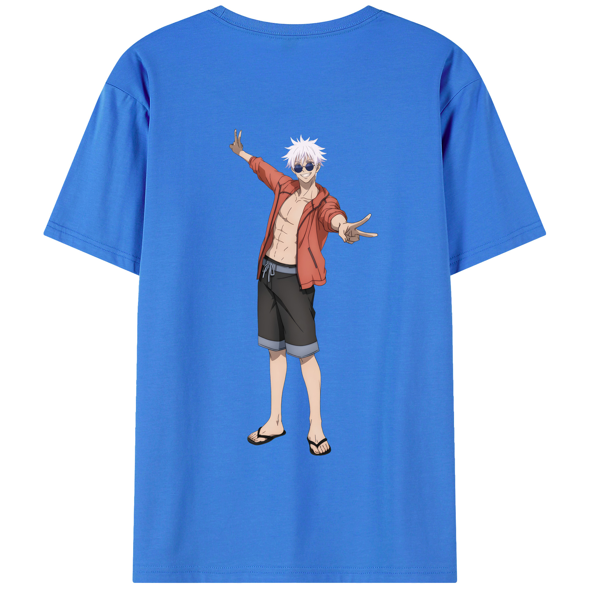 （画像用） 呪術廻戦 Jujutsu Kaisen 綿100％半袖Tシャツ（背面プリント）