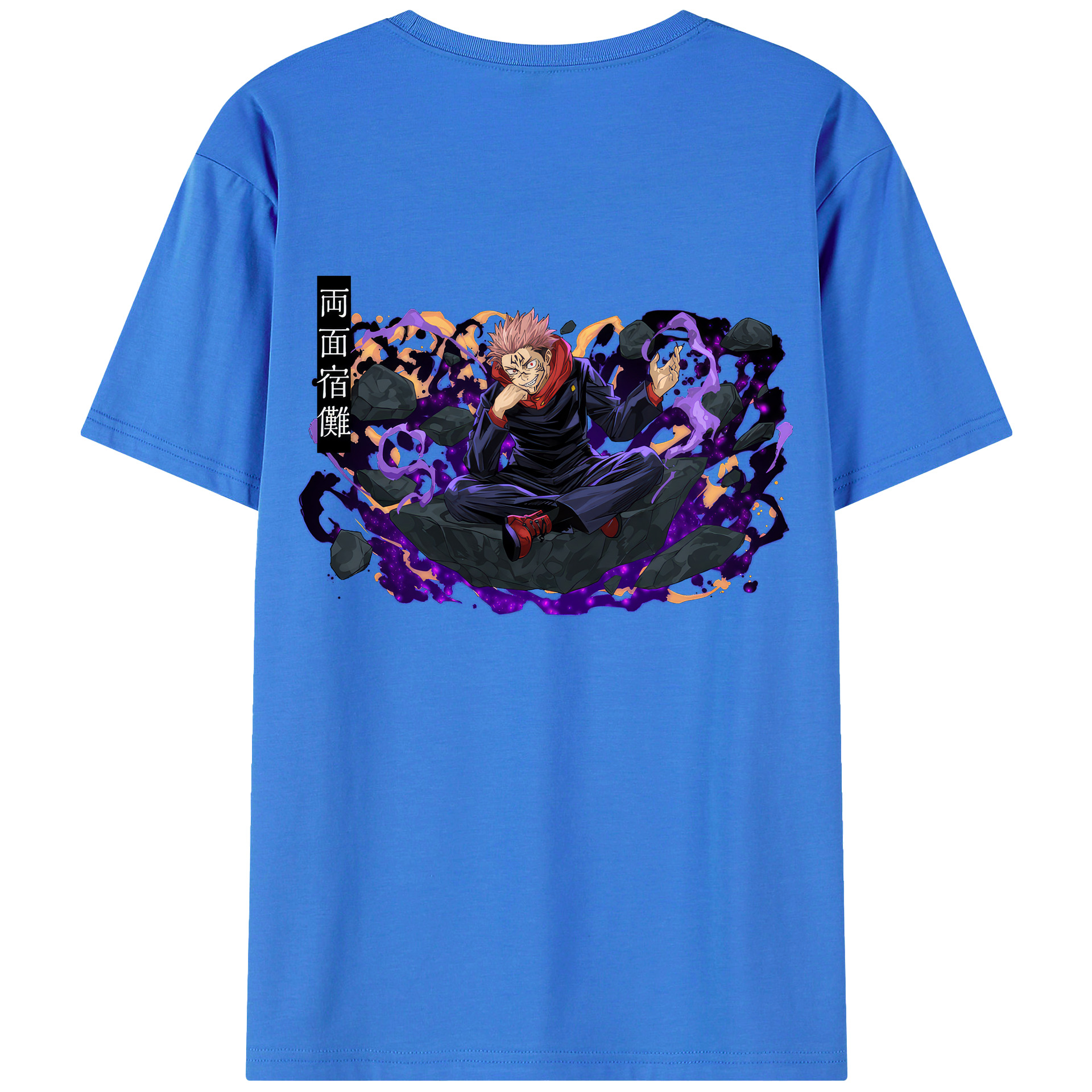 （画像用） 呪術廻戦 Jujutsu Kaisen 綿100％半袖Tシャツ（背面プリント）
