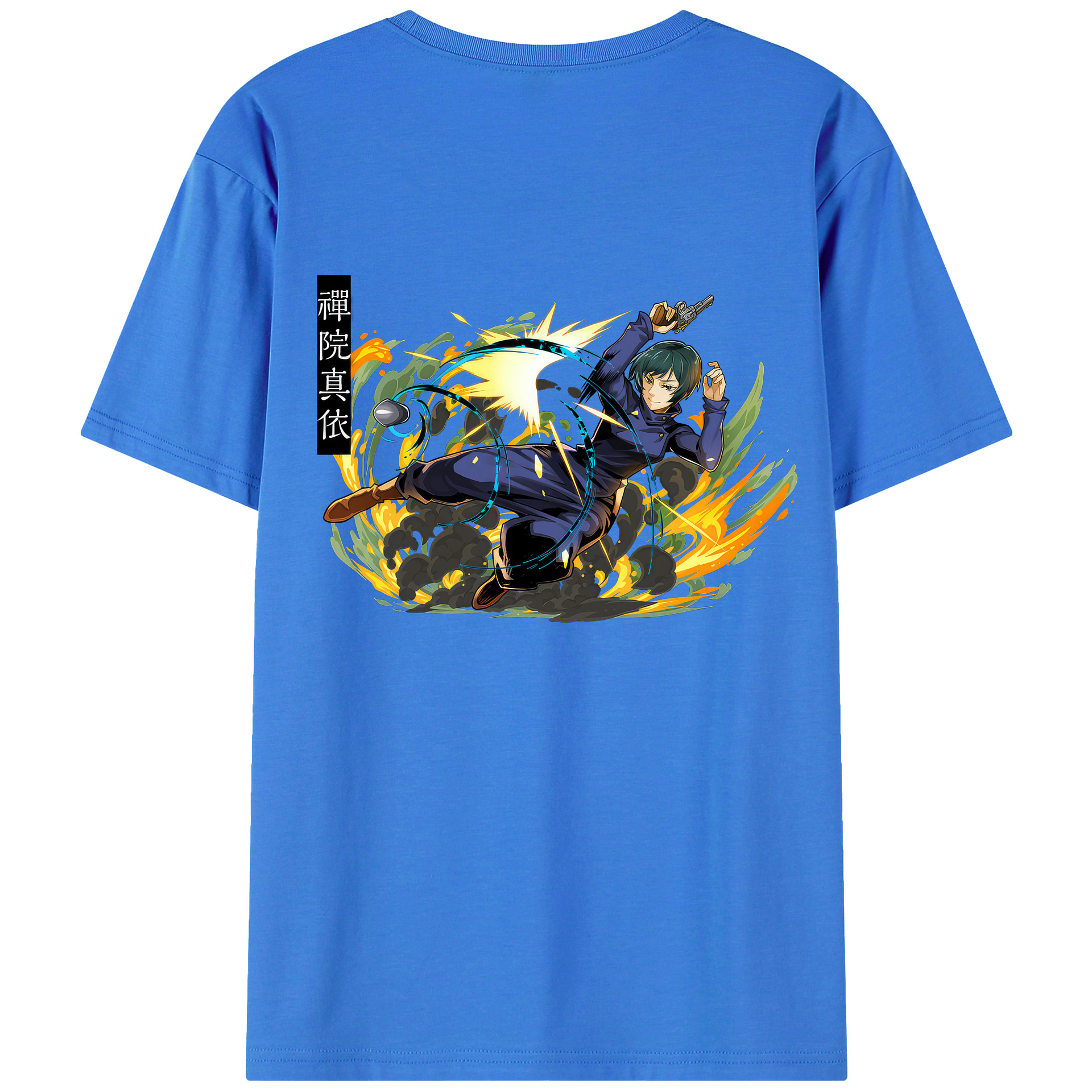 （画像用） 呪術廻戦 Jujutsu Kaisen 綿100％半袖Tシャツ（背面プリント）