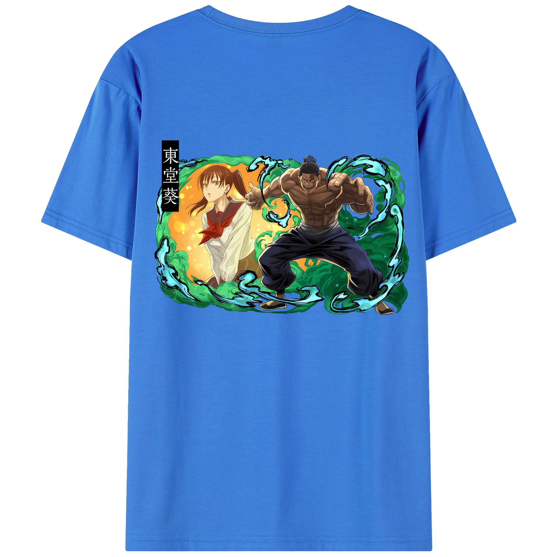 （画像用） 呪術廻戦 Jujutsu Kaisen 綿100％半袖Tシャツ（背面プリント）