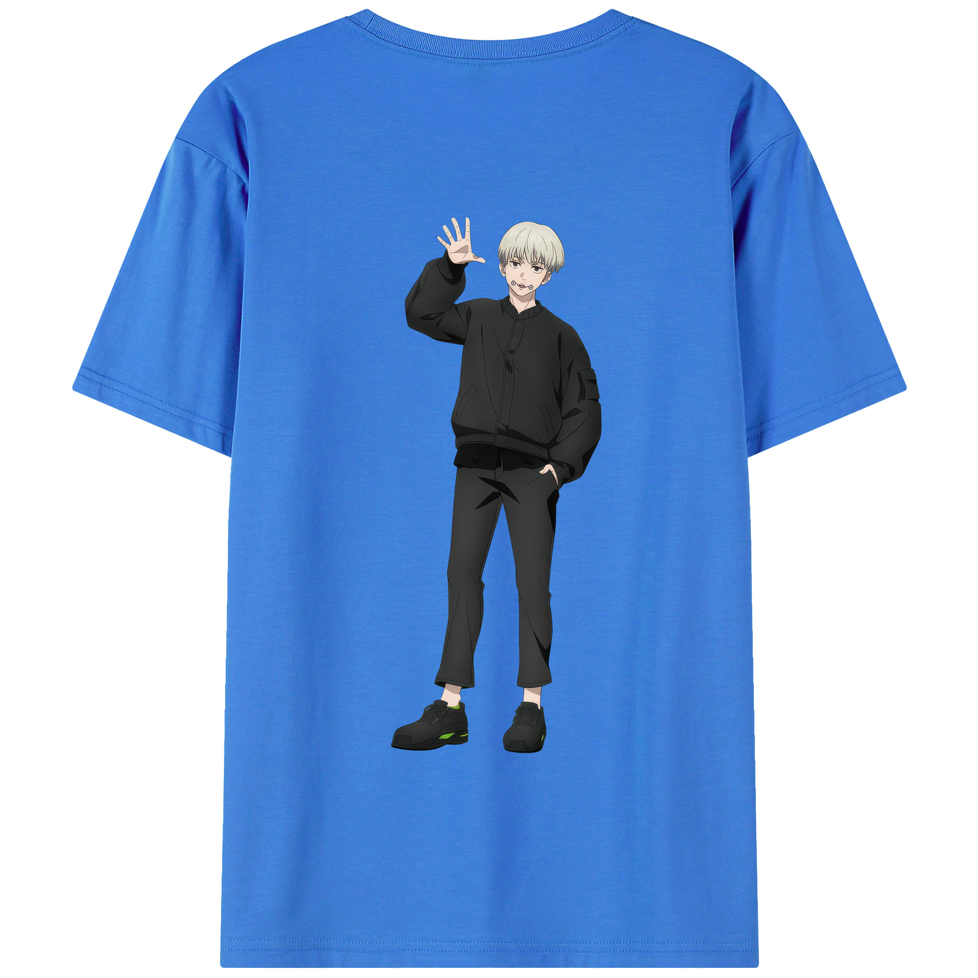 （画像用） 呪術廻戦 Jujutsu Kaisen 綿100％半袖Tシャツ（背面プリント）
