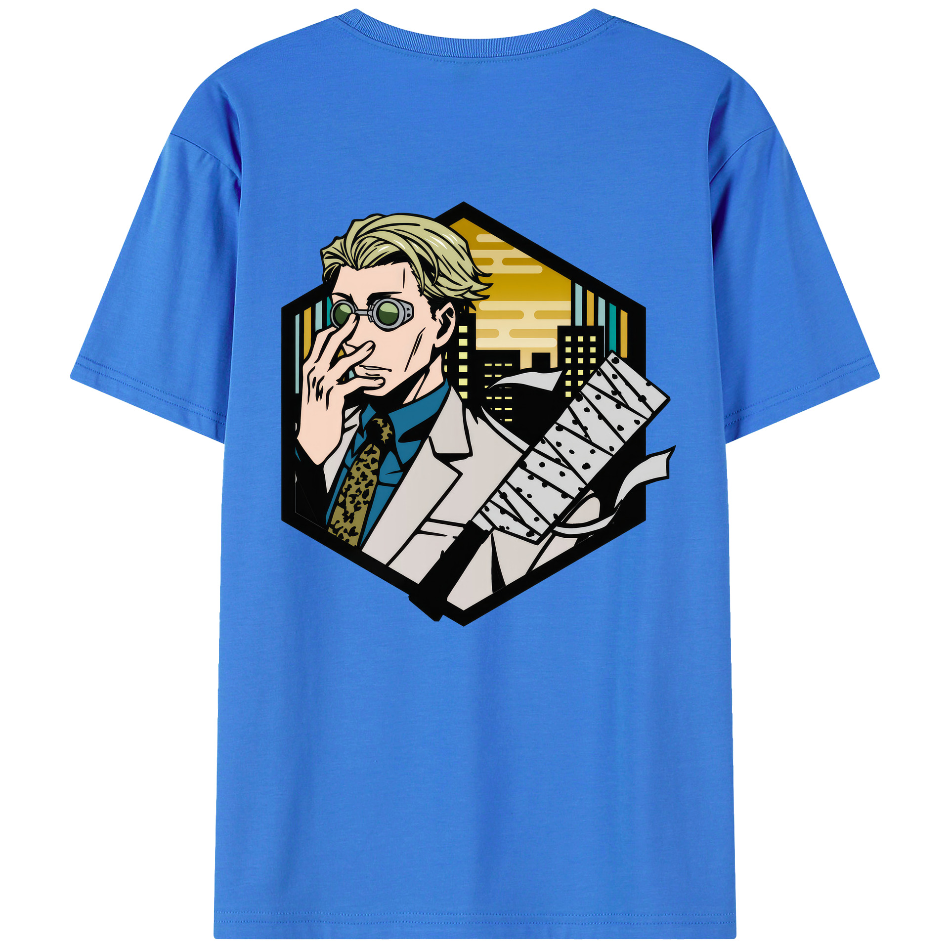 （画像用） 呪術廻戦 Jujutsu Kaisen 綿100％半袖Tシャツ（背面プリント）