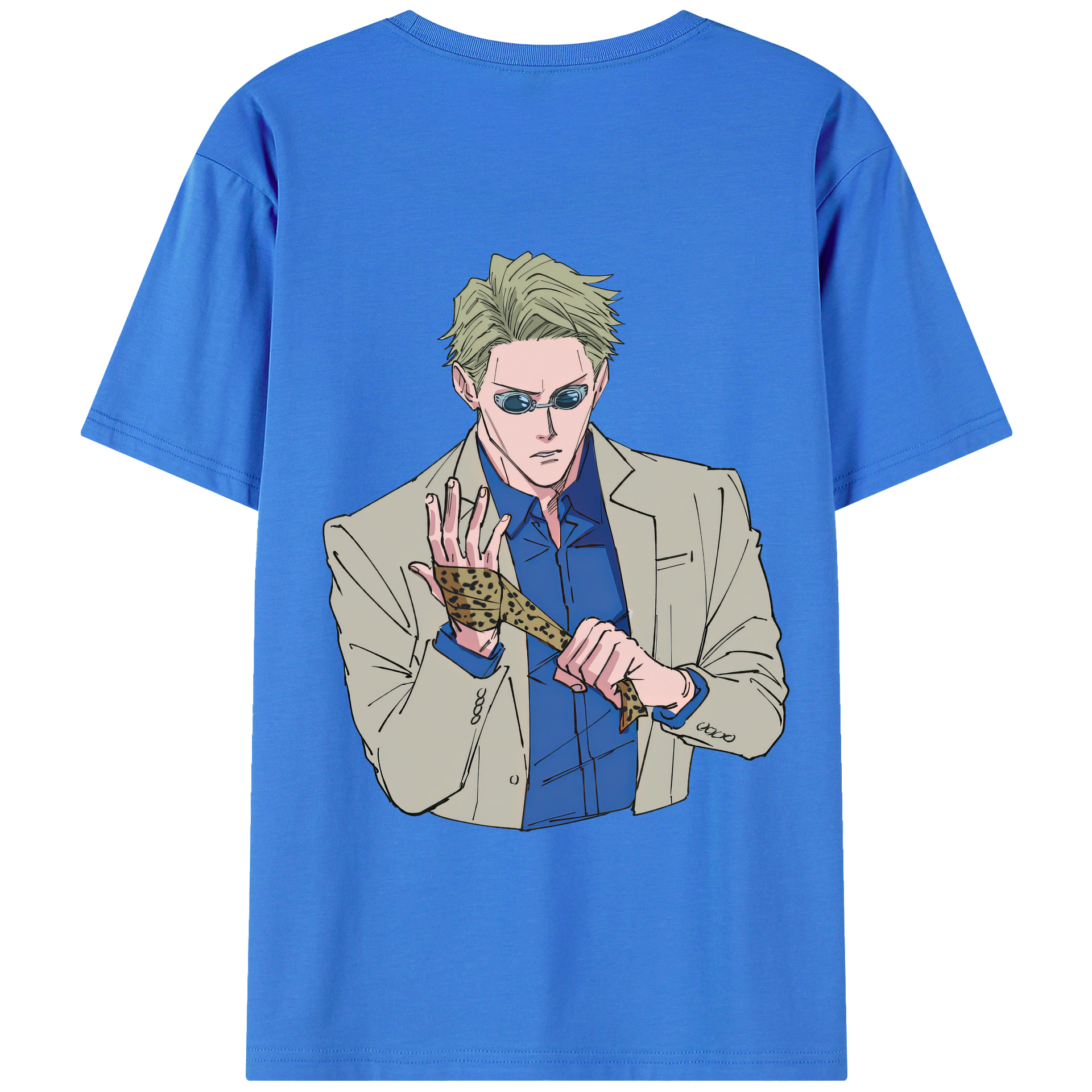 （画像用） 呪術廻戦 Jujutsu Kaisen 綿100％半袖Tシャツ（背面プリント）