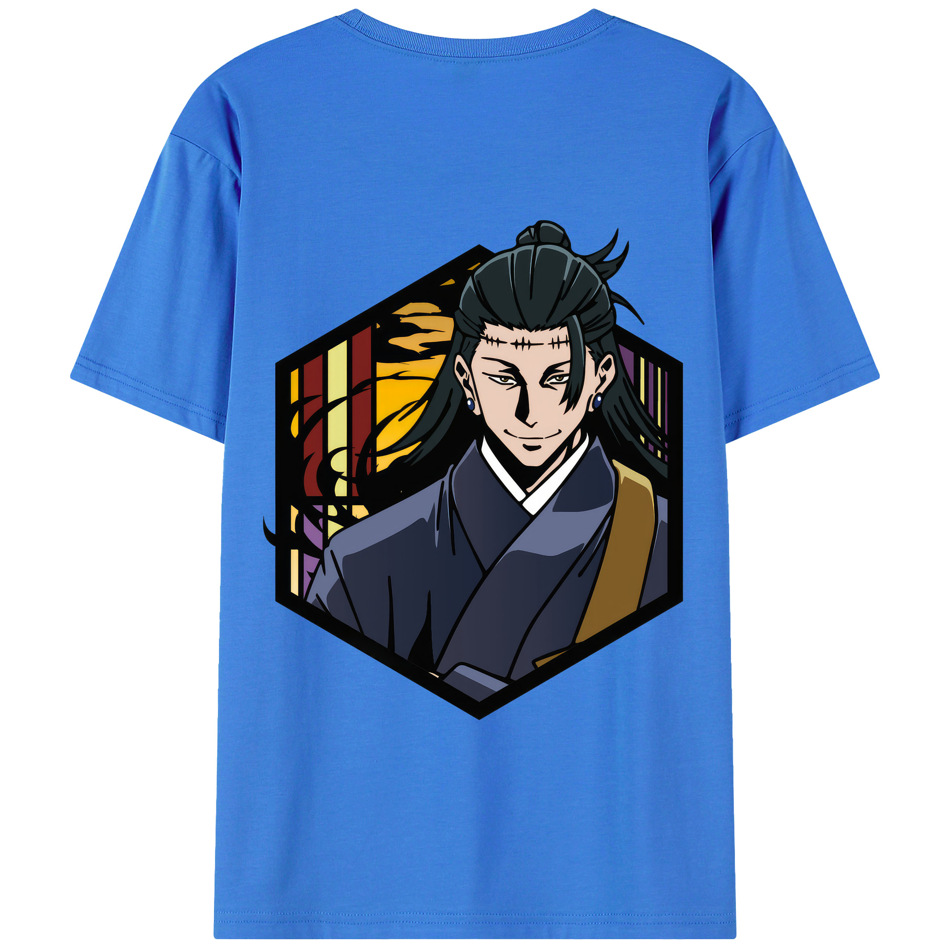 （画像用） 呪術廻戦 Jujutsu Kaisen 綿100％半袖Tシャツ（背面プリント）