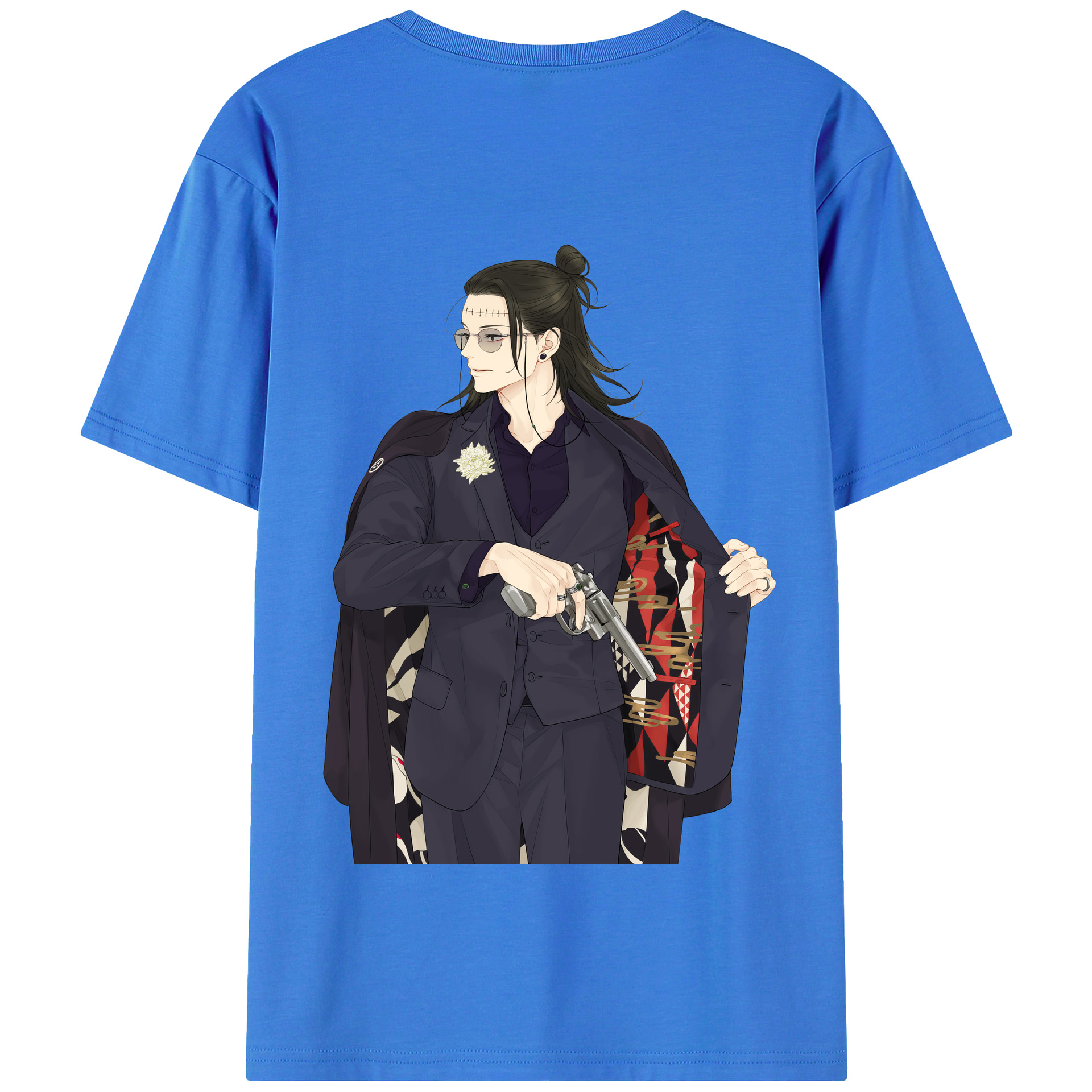 （画像用） 呪術廻戦 Jujutsu Kaisen 綿100％半袖Tシャツ（背面プリント）