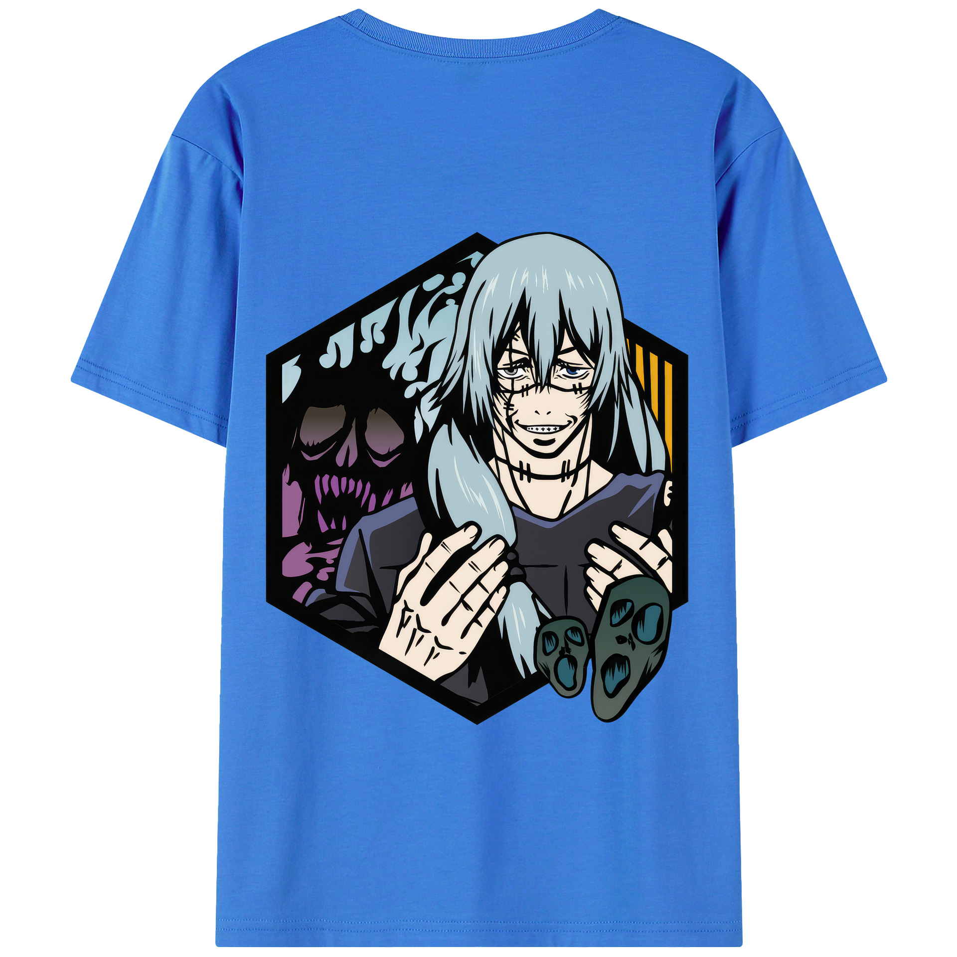 （画像用） 呪術廻戦 Jujutsu Kaisen 綿100％半袖Tシャツ（背面プリント）