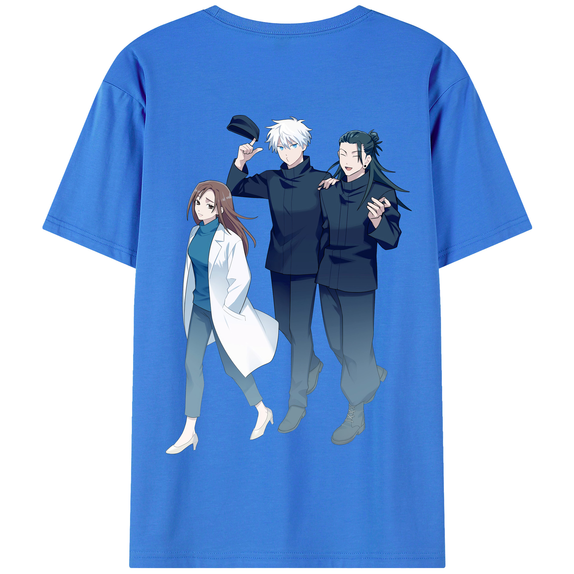 （画像用） 呪術廻戦 Jujutsu Kaisen 綿100％半袖Tシャツ（背面プリント）