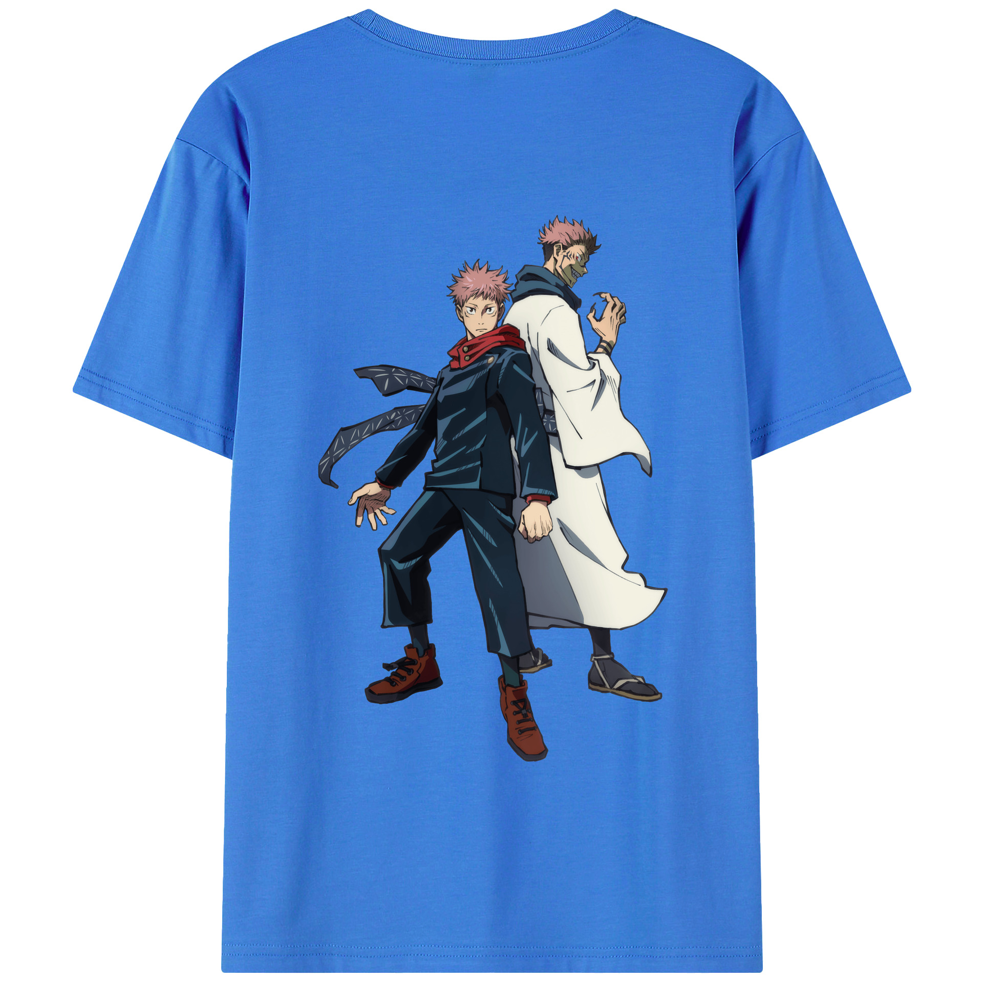 （画像用） 呪術廻戦 Jujutsu Kaisen 綿100％半袖Tシャツ（背面プリント）