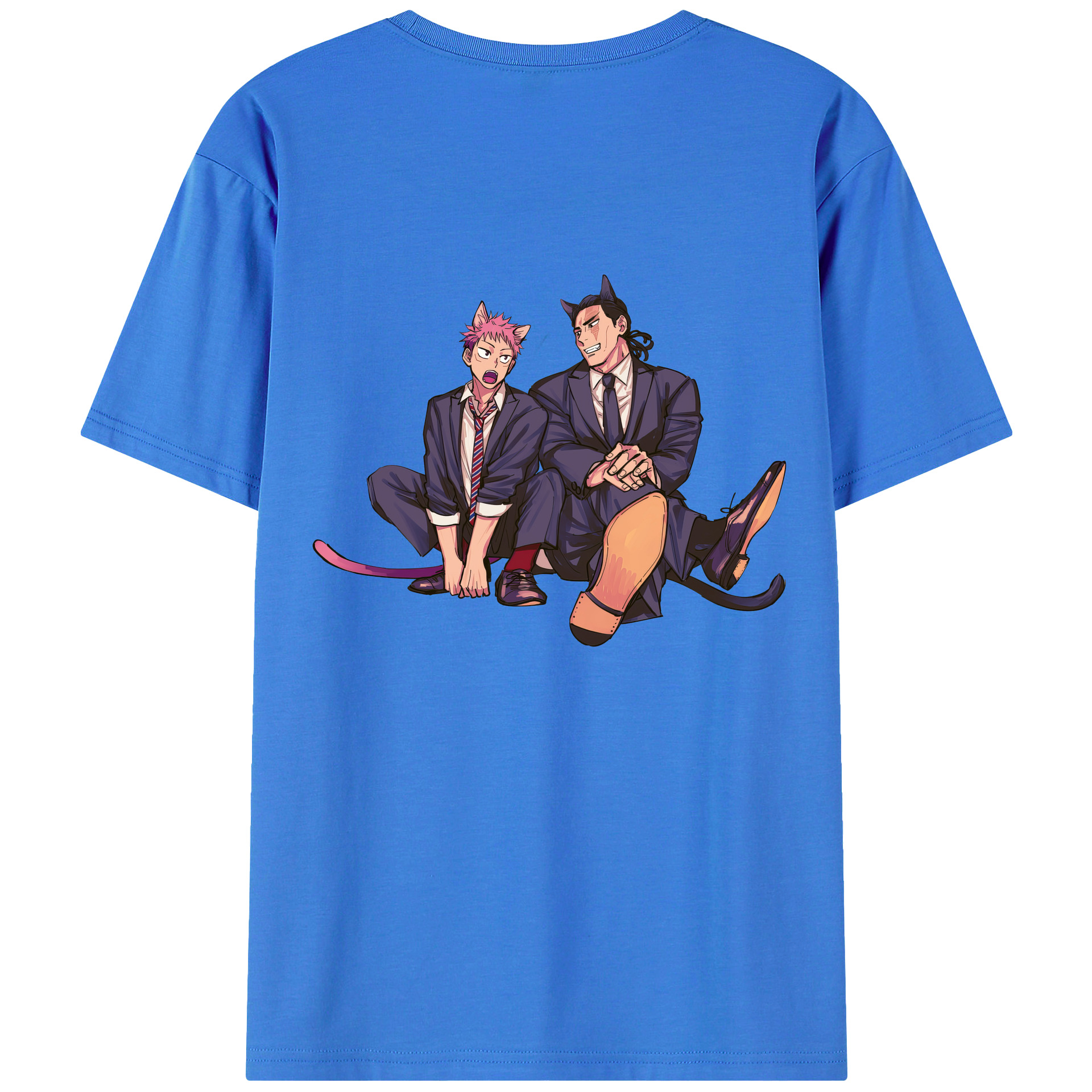 （画像用） 呪術廻戦 Jujutsu Kaisen 綿100％半袖Tシャツ（背面プリント）