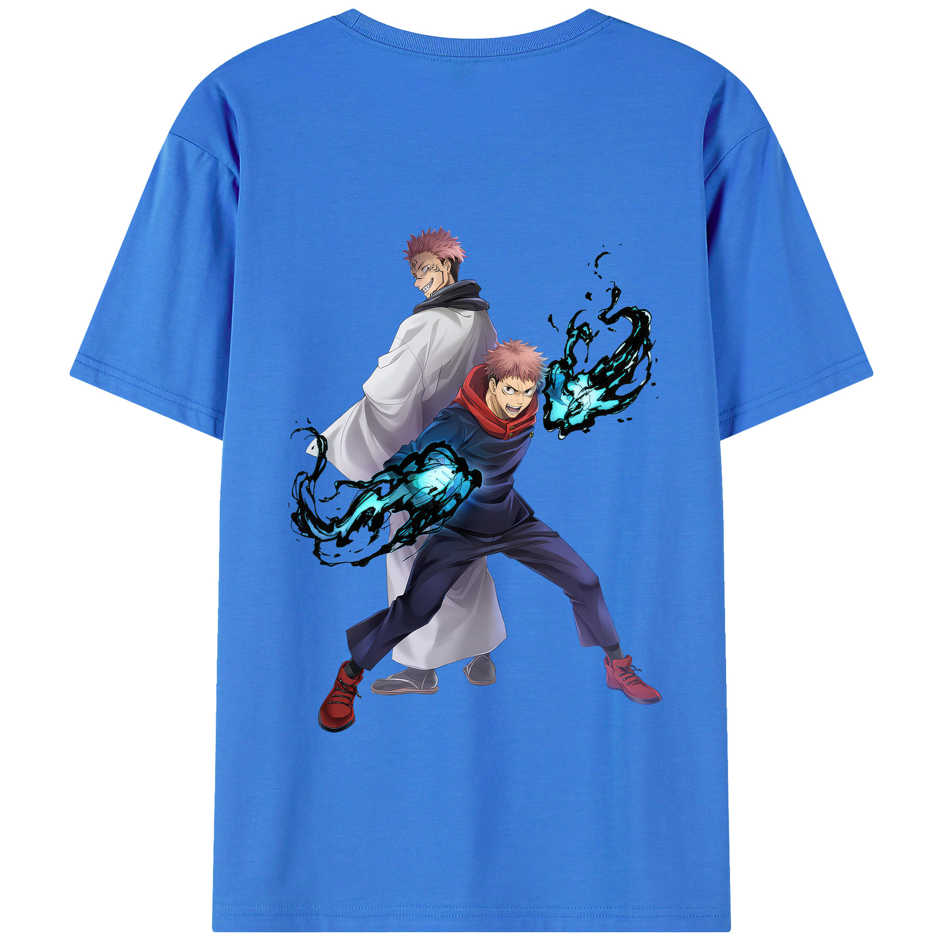 （画像用） 呪術廻戦 Jujutsu Kaisen 綿100％半袖Tシャツ（背面プリント）