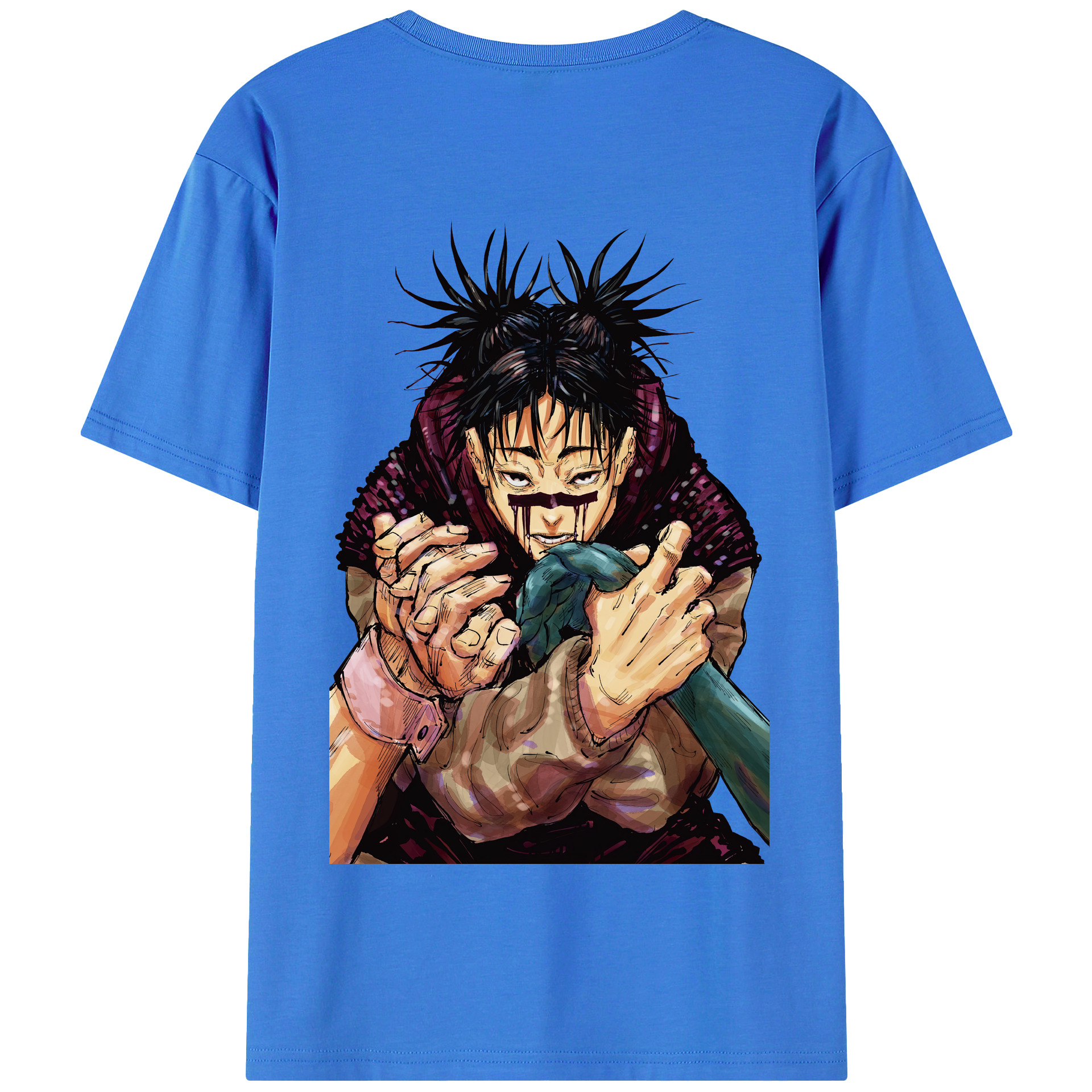 （画像用） 呪術廻戦 Jujutsu Kaisen 綿100％半袖Tシャツ（背面プリント）