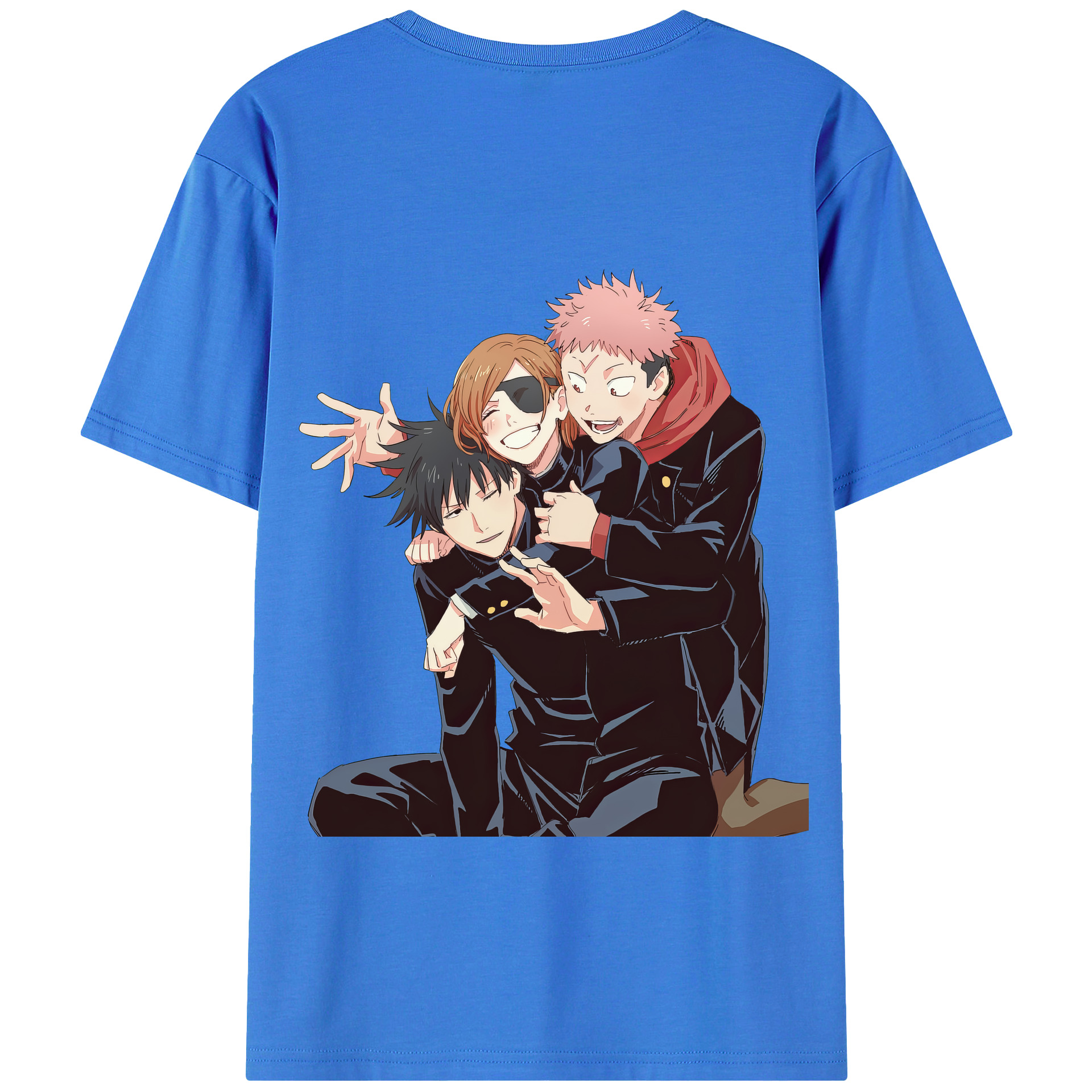 （画像用） 呪術廻戦 Jujutsu Kaisen 綿100％半袖Tシャツ（背面プリント）